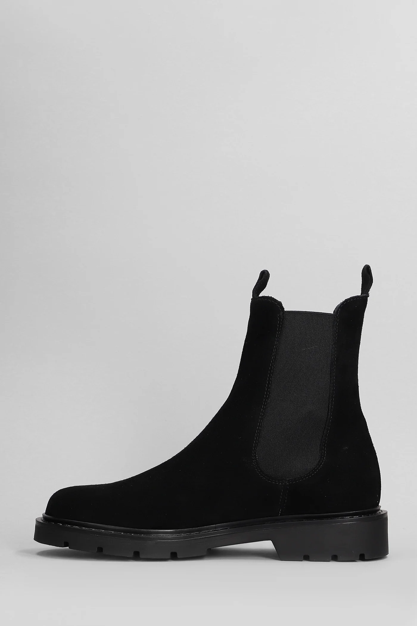 Brit Beat Combat boots in black suede - Image 8