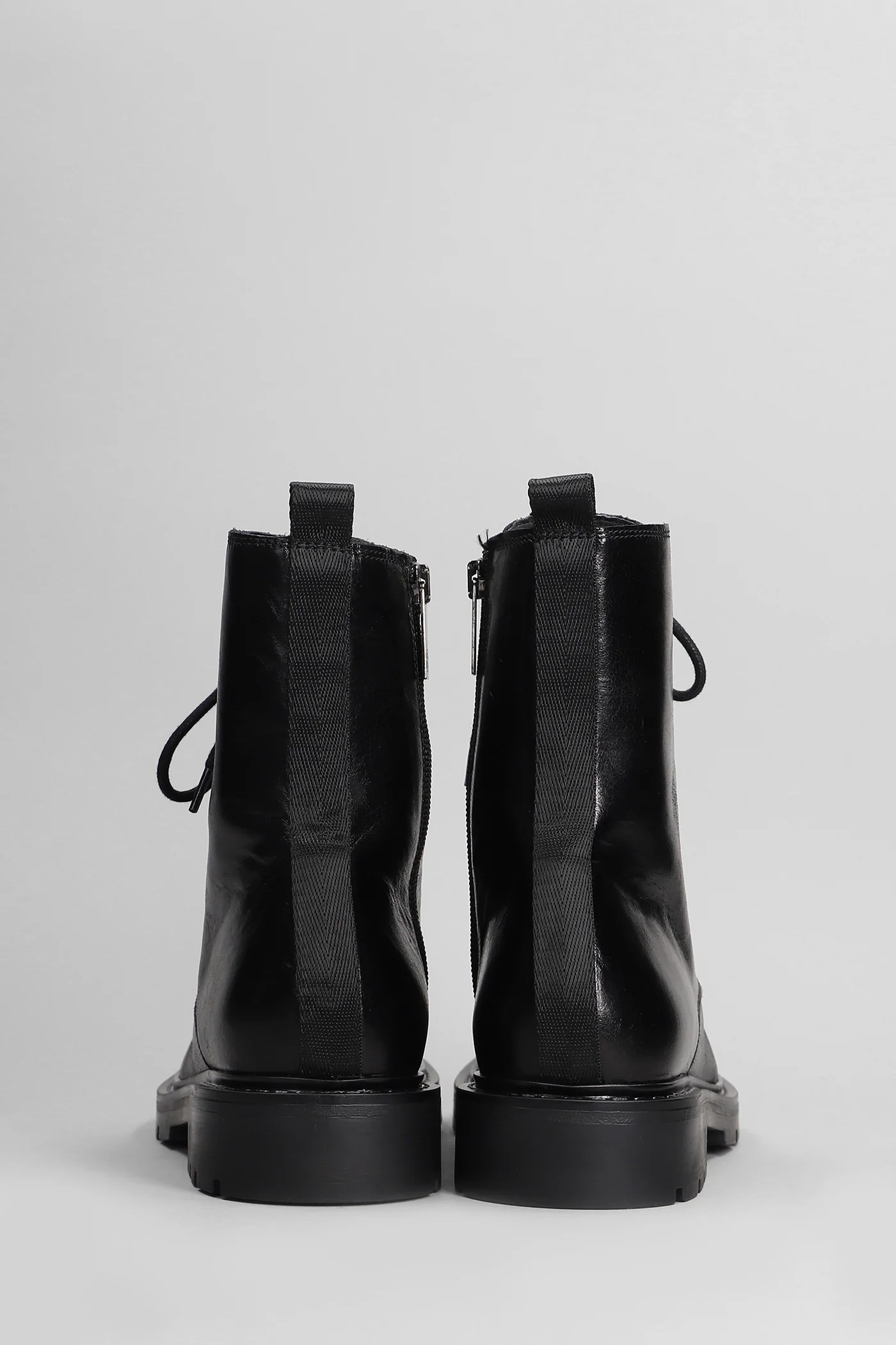 Brit Daily Combat boots in black leather - Image 4