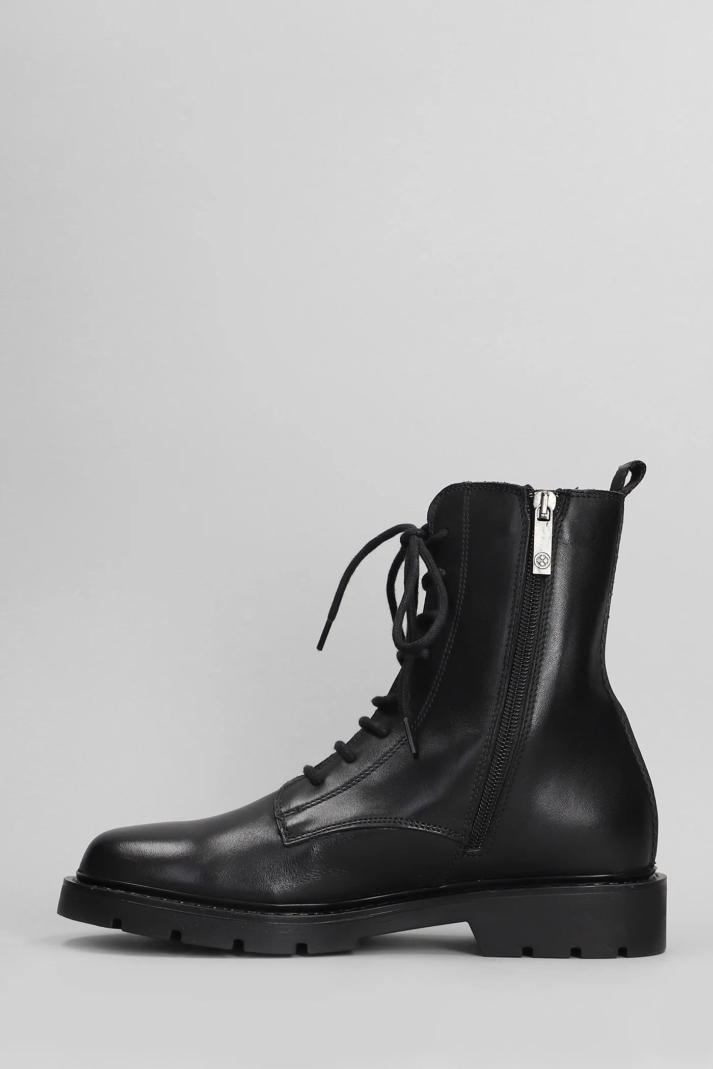 Brit Daily Combat boots in black leather - Image 3