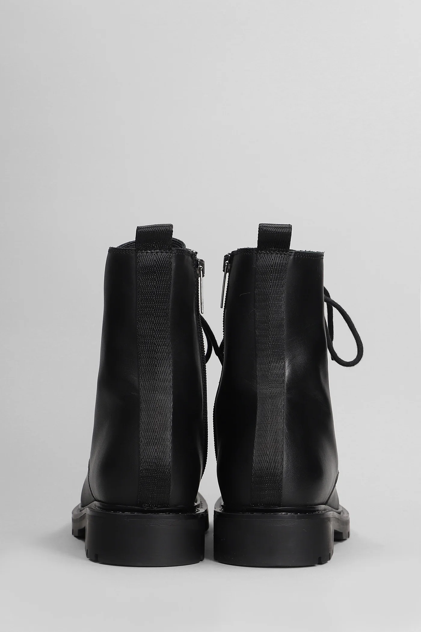 Brit Daily Combat boots in black leather - Image 4