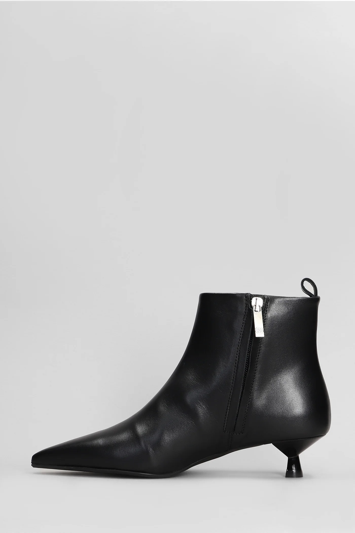 Demi Low High heels Ankle boots in black leather - Image 3