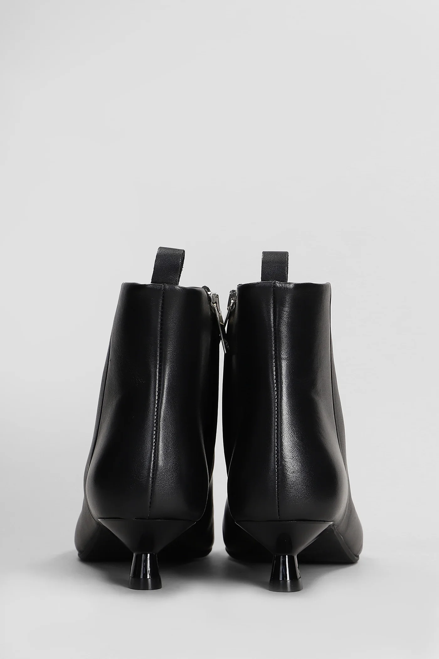 Demi Low High heels Ankle boots in black leather - Image 4