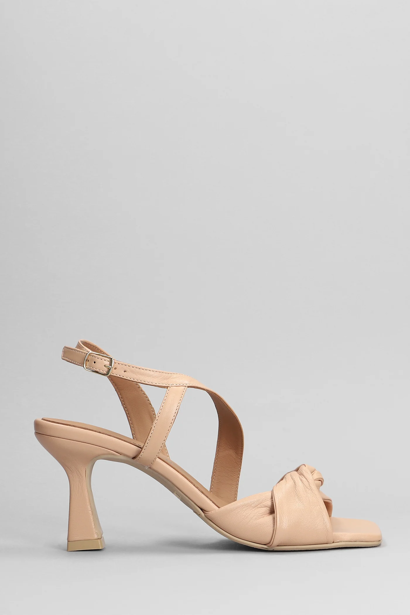 Drex Knot Sandals in powder leather