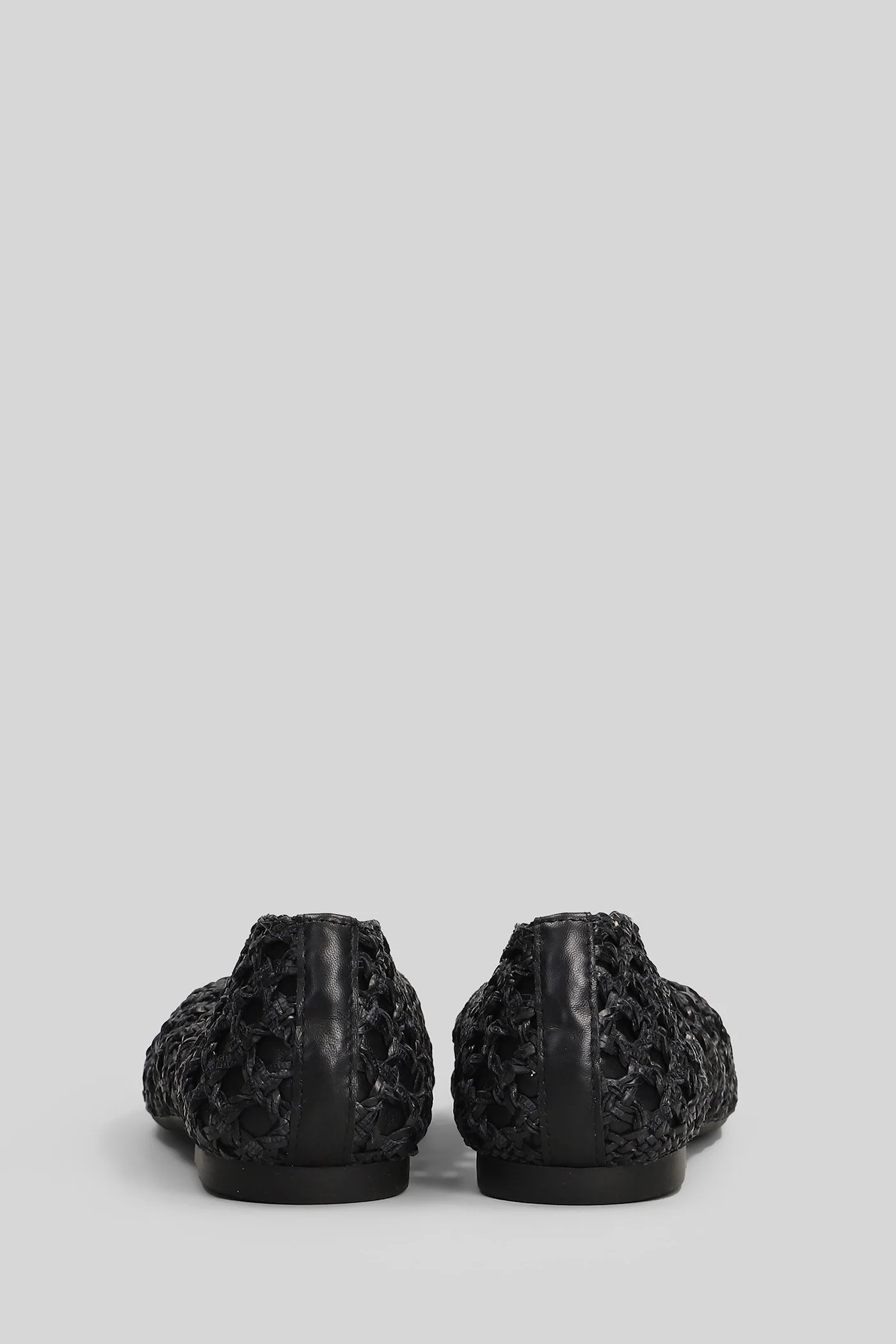 Maya Plait Ballet flats in black leather - Image 4