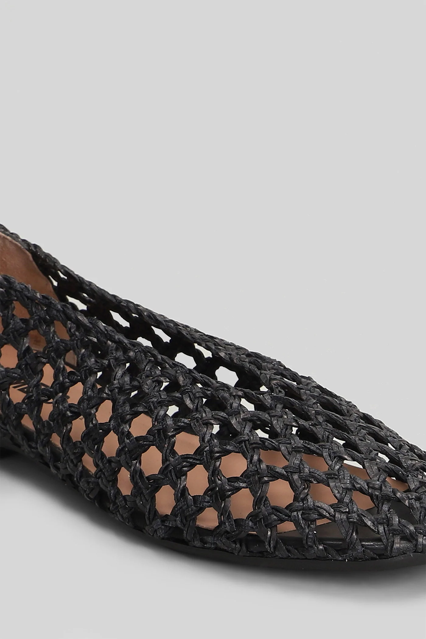 Maya Plait Ballet flats in black leather - Image 5