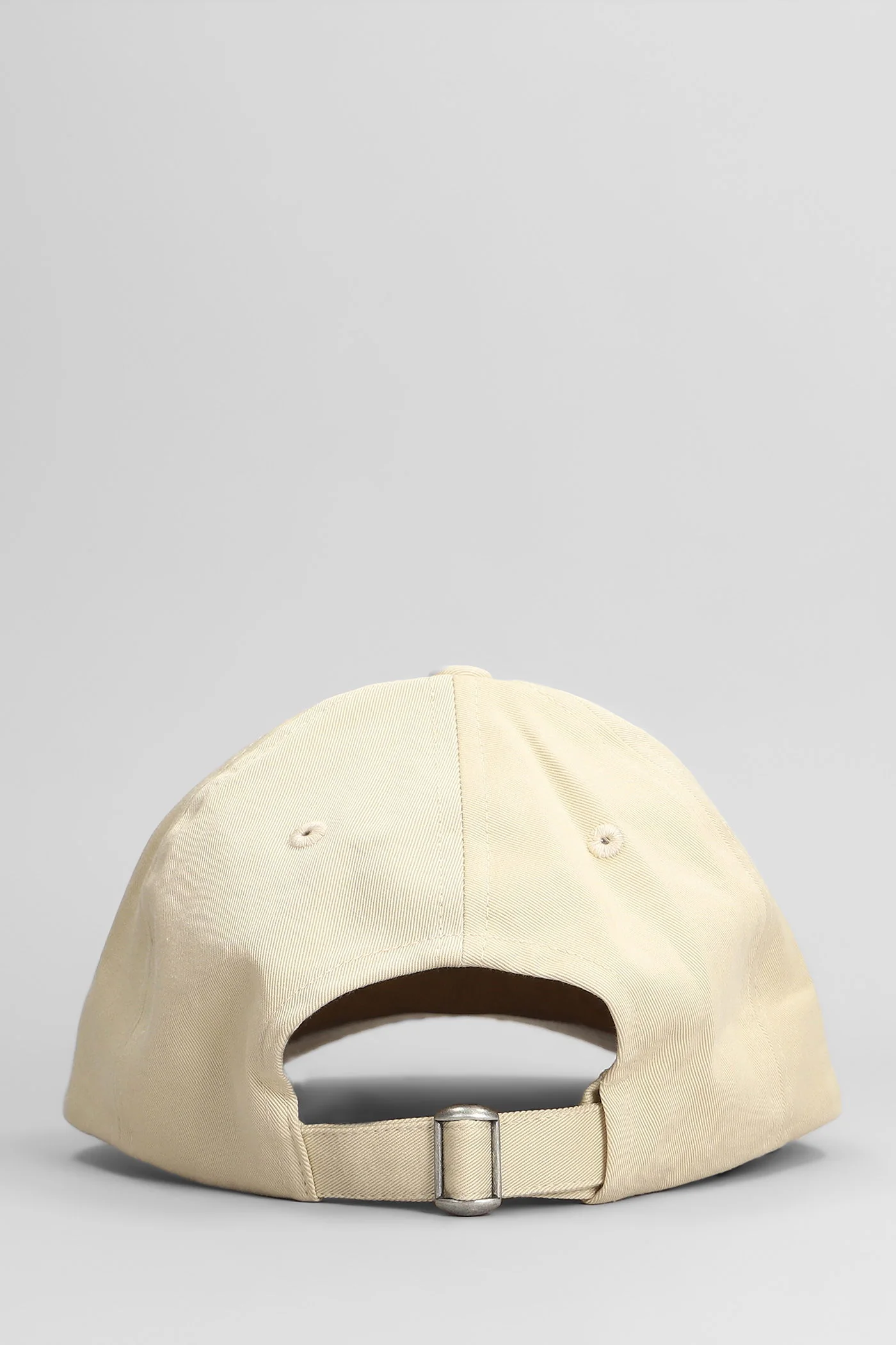 Hats in beige cotton - Image 3