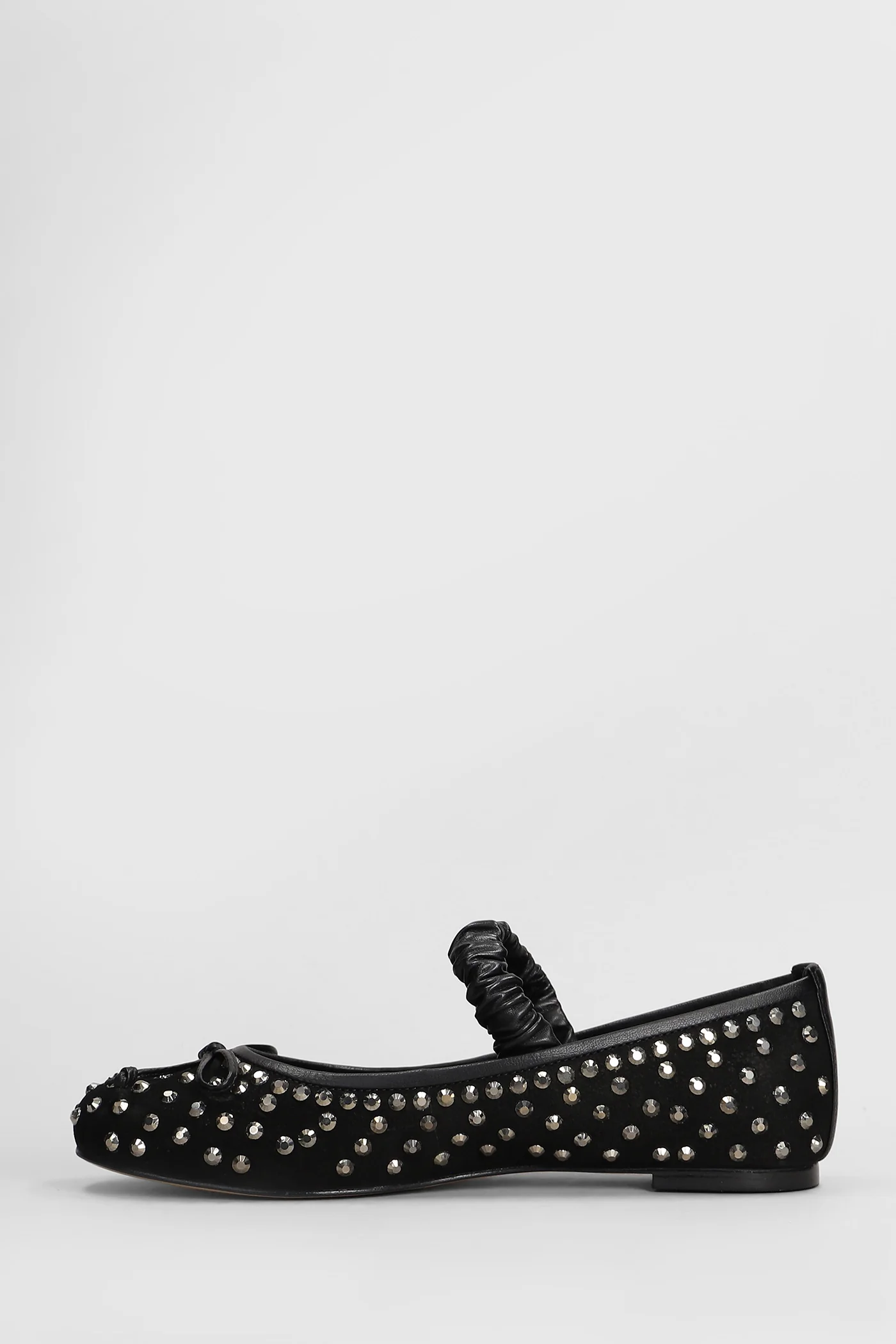Ballet flats in black nubuck - Image 3