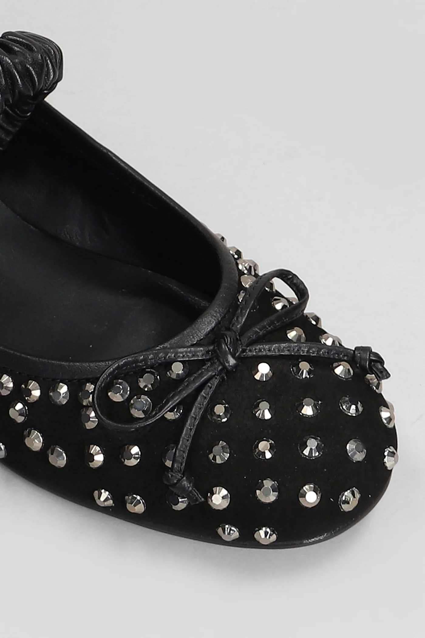 Ballet flats in black nubuck - Image 5
