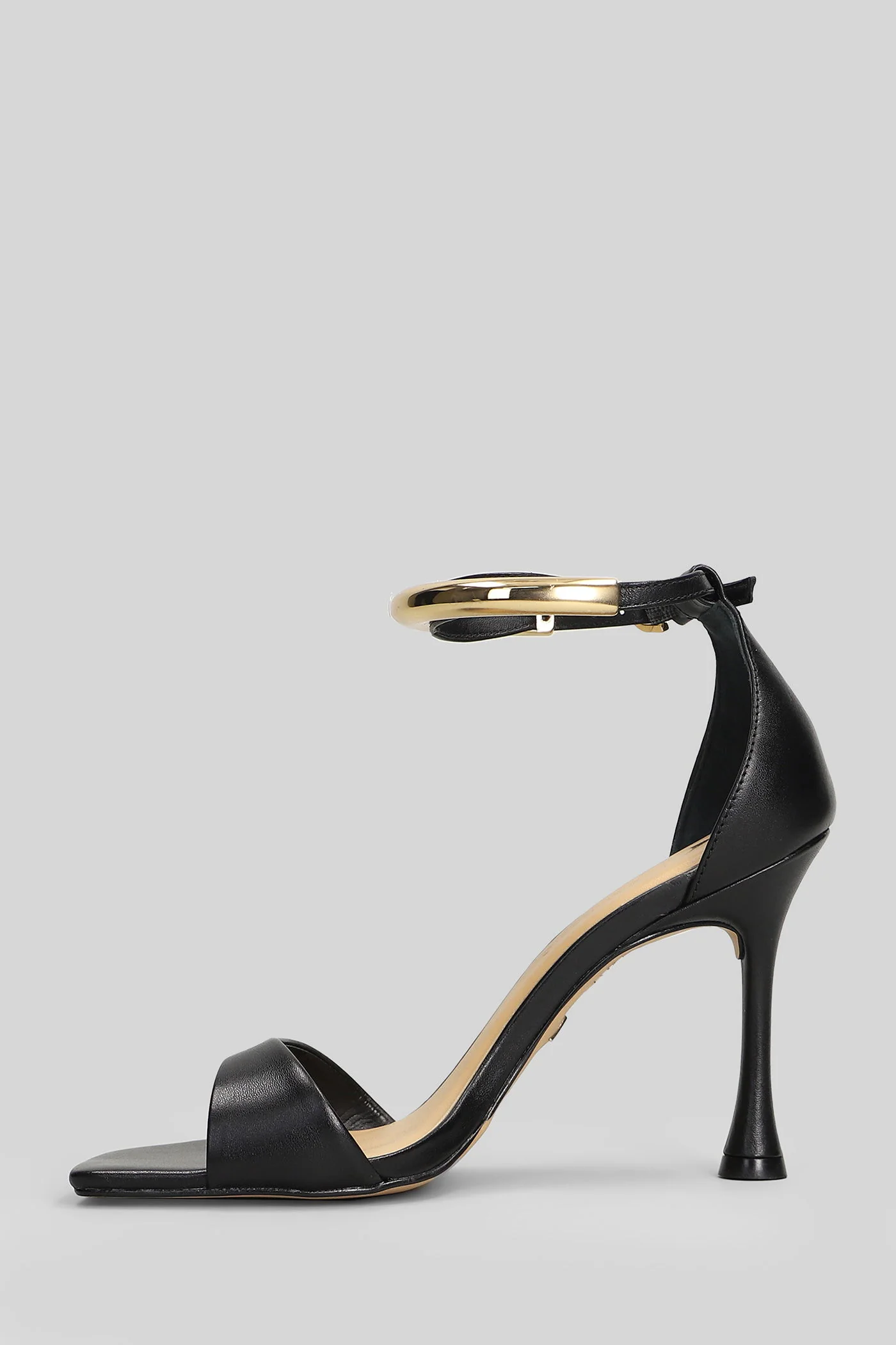 Sandals in black leather - Image 38