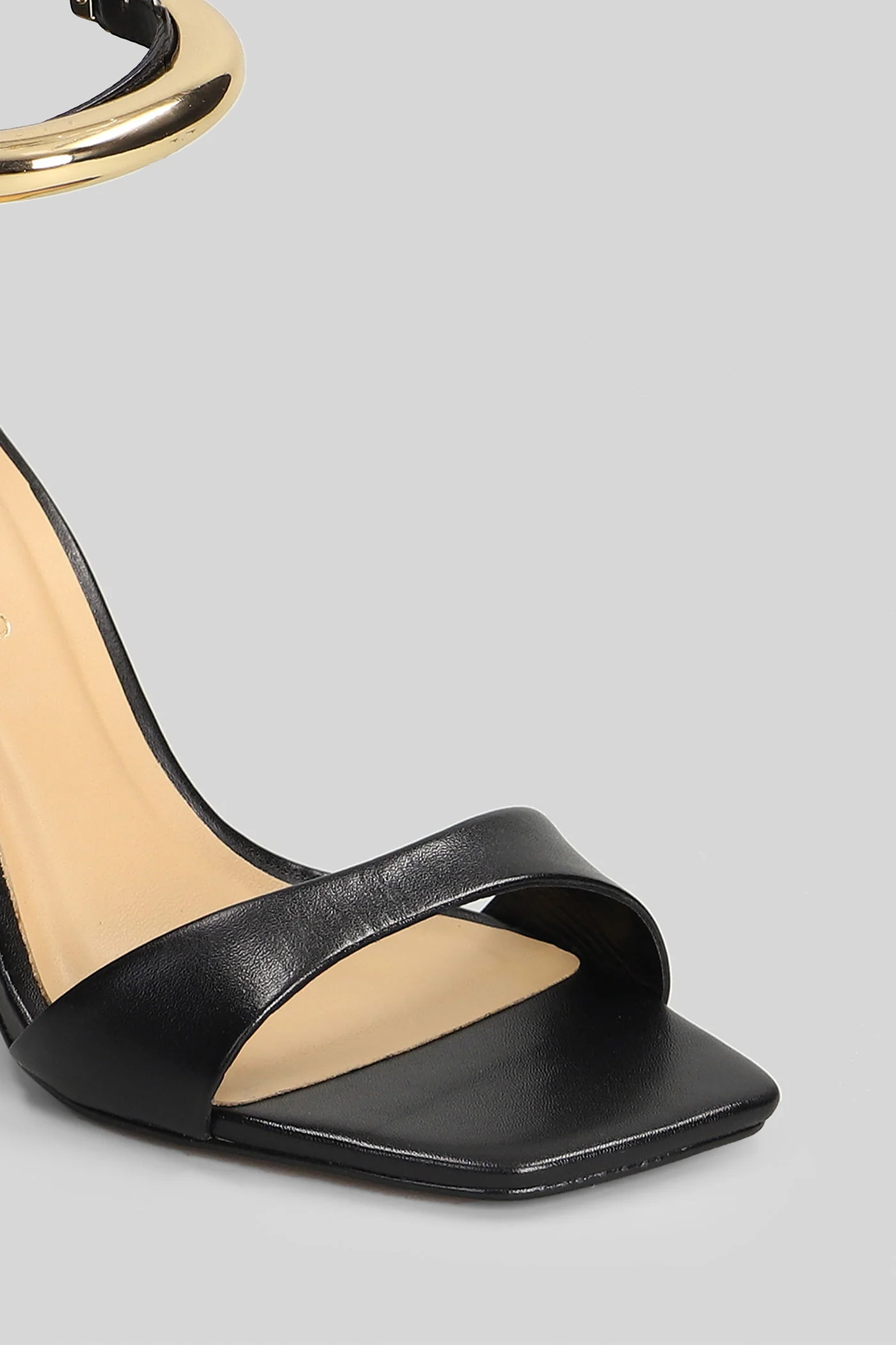Sandals in black leather - Image 50