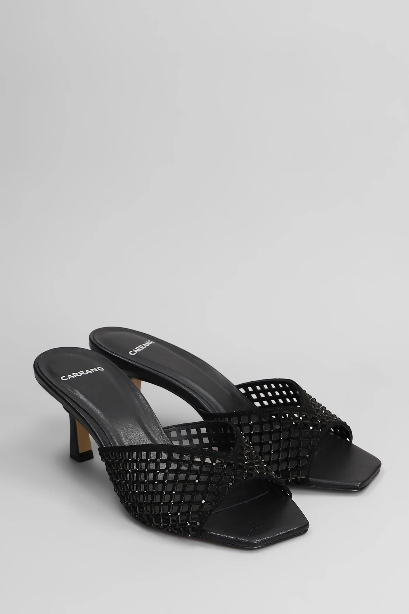 Slipper-Mule in black leather - Image 2