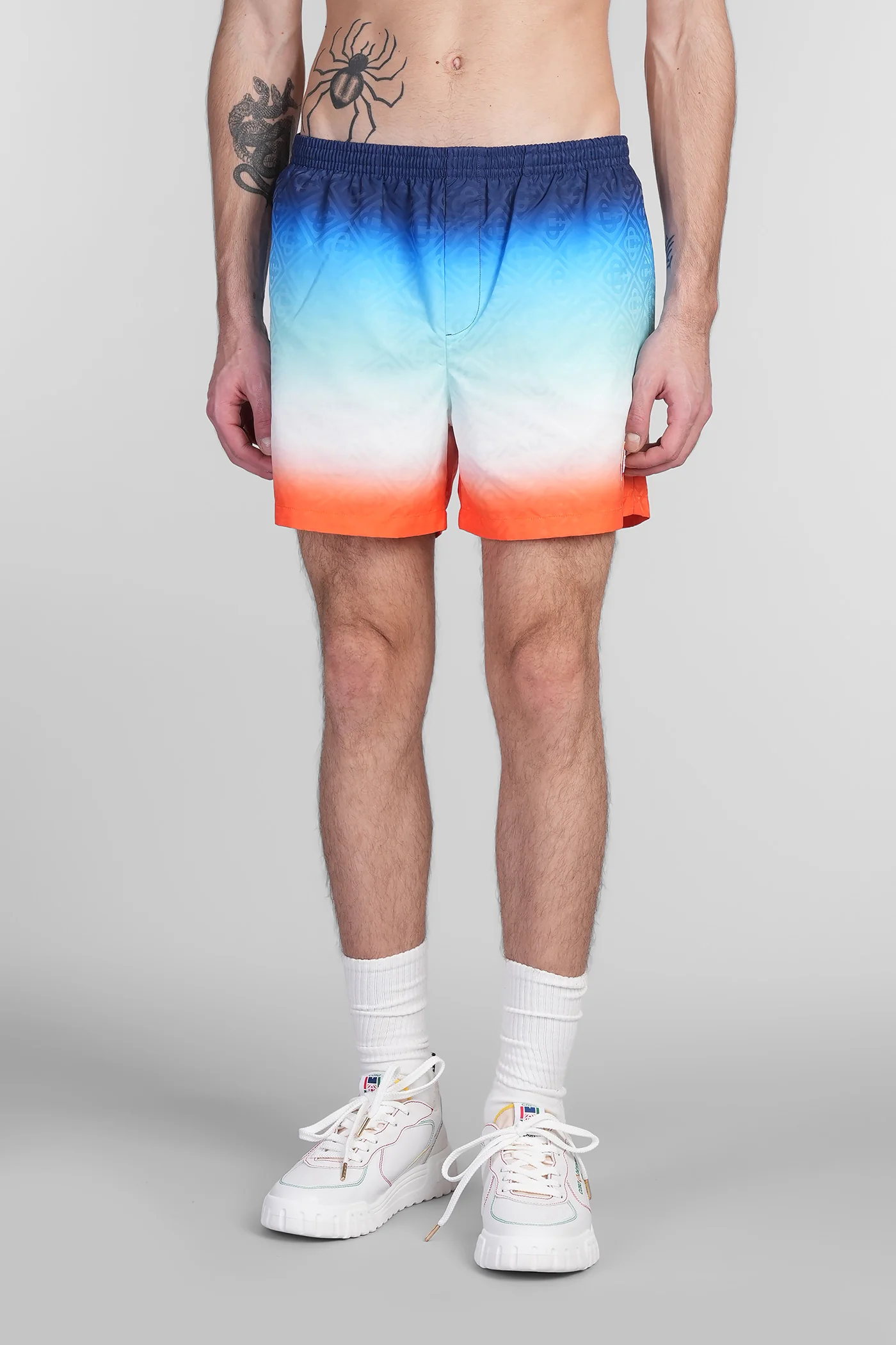 Beachwear in multicolor polyester