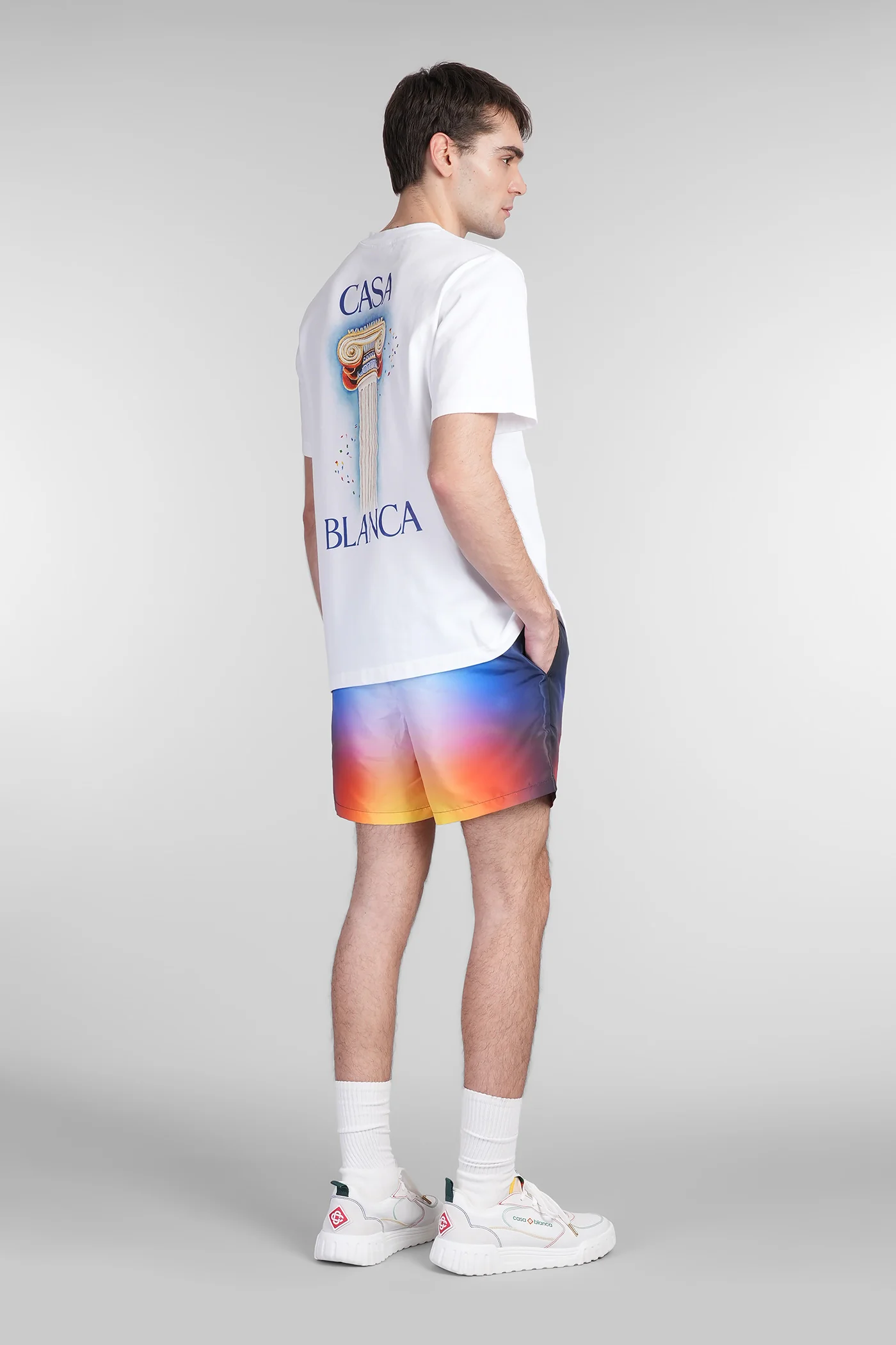 Beachwear in multicolor polyester - Image 2