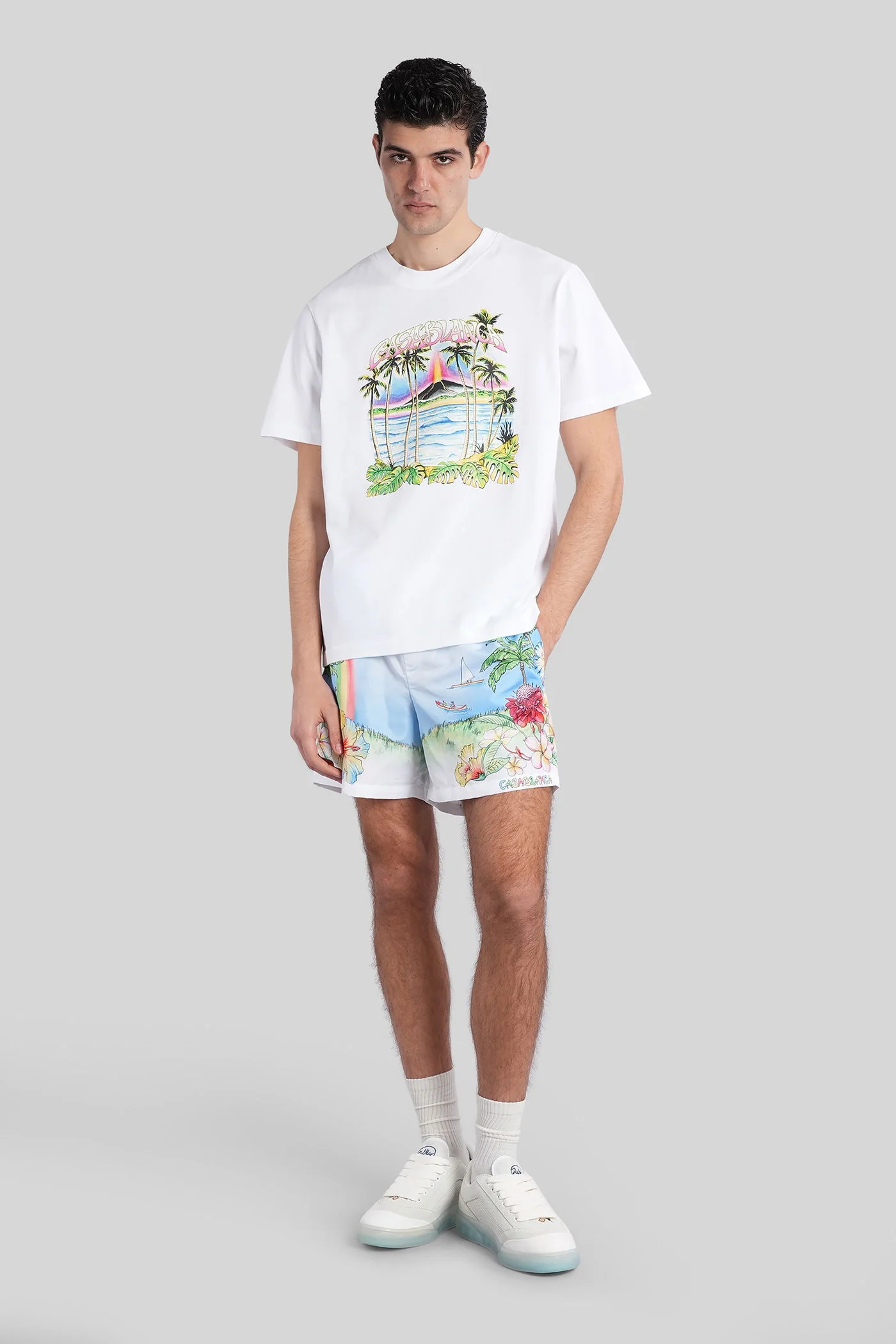 Beachwear in multicolor polyester - Image 2