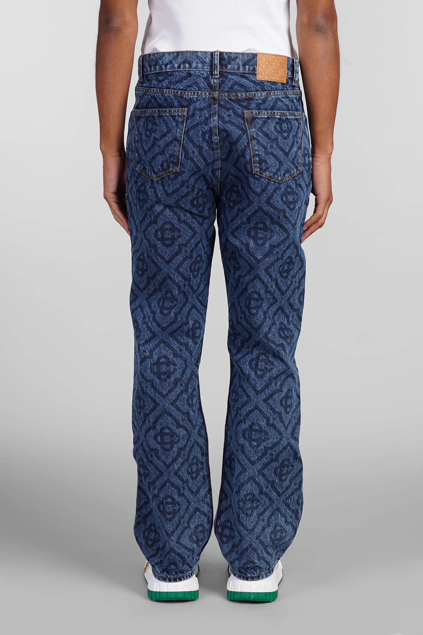 Jeans in blue cotton - Image 3