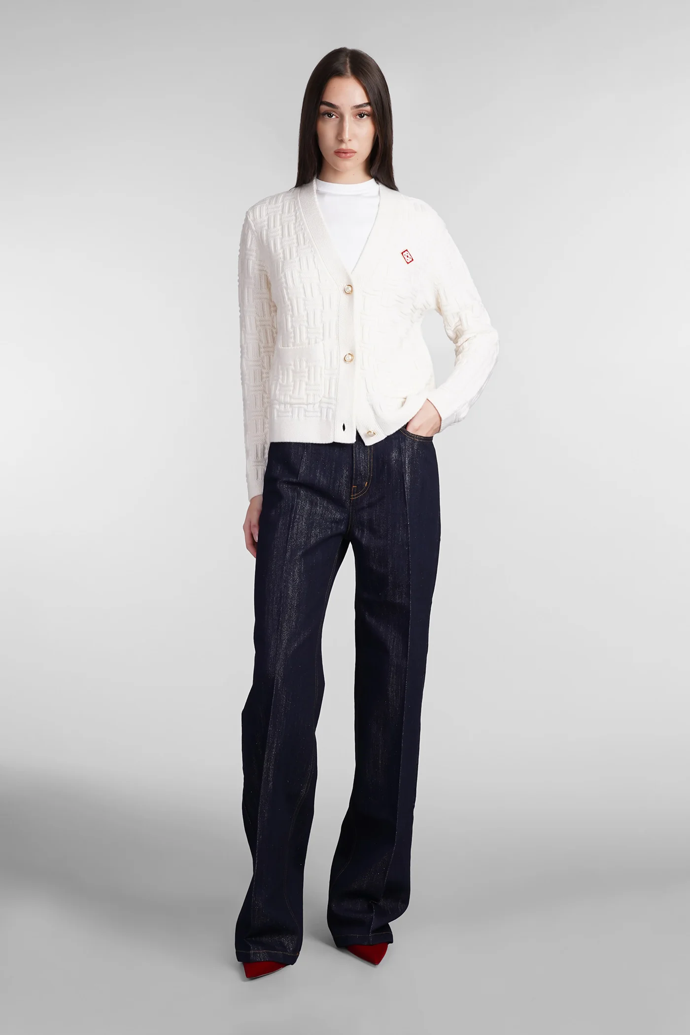 Jeans in blue denim - Image 2