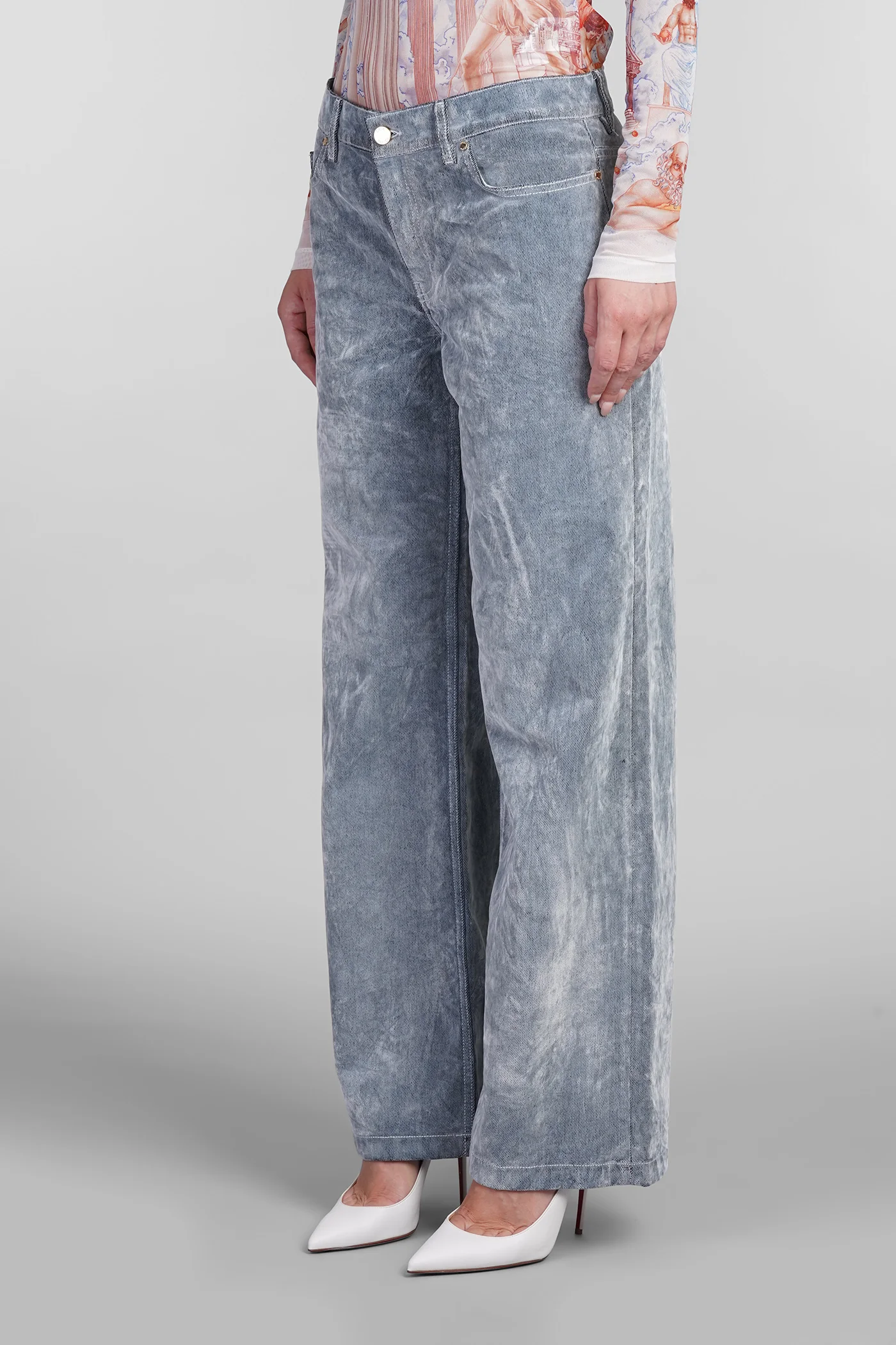 Jeans in blue denim - Image 4