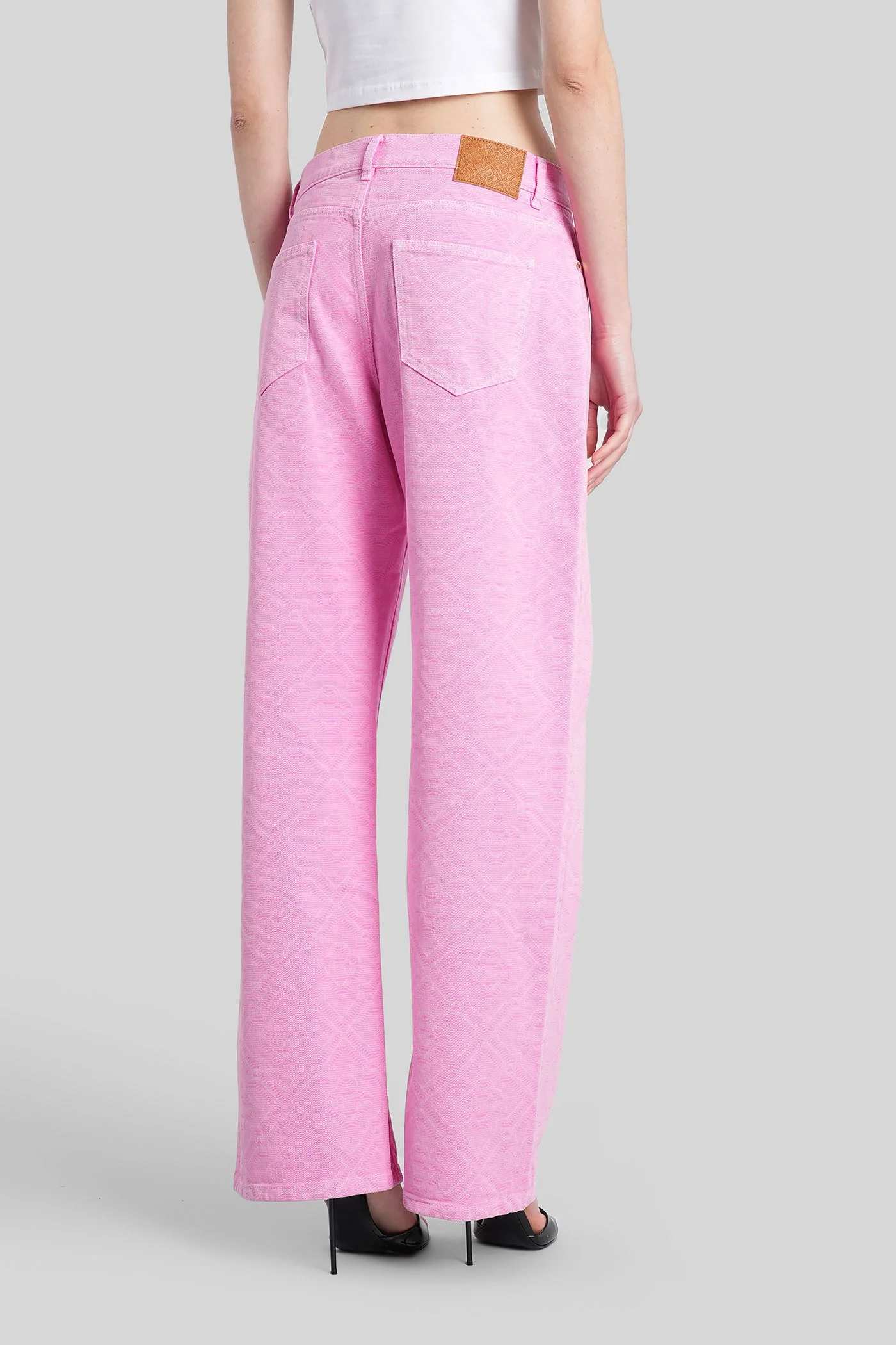 Jeans in rose-pink denim - Image 3