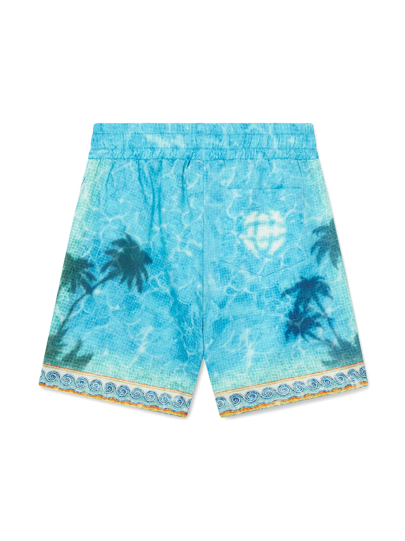 Shorts in blue cotton - Image 14