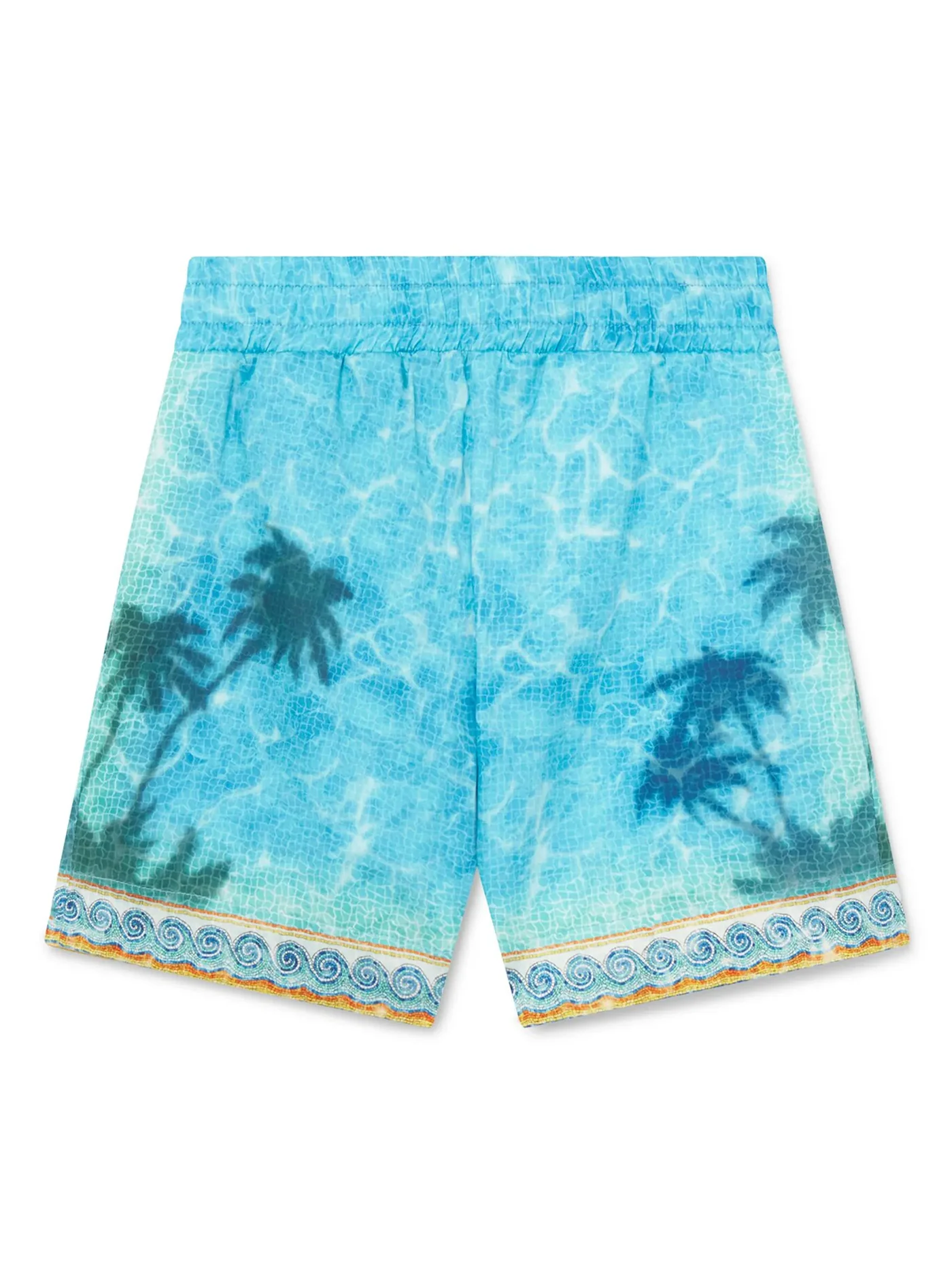 Shorts in blue cotton - Image 5