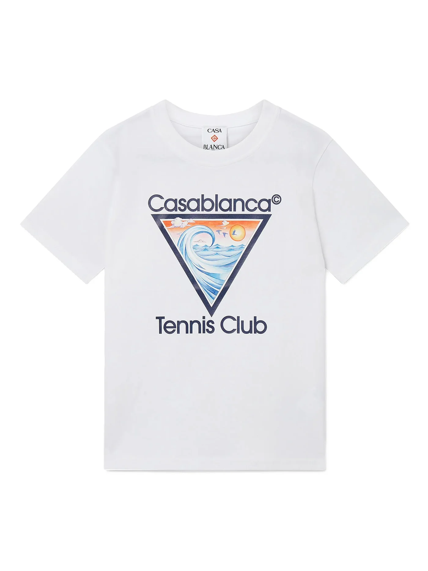 T-Shirt in white cotton