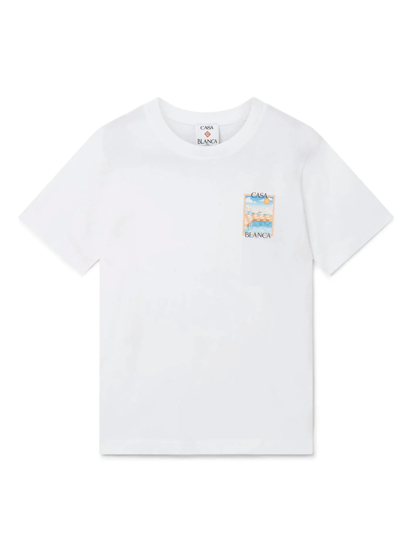 T-Shirt in white cotton