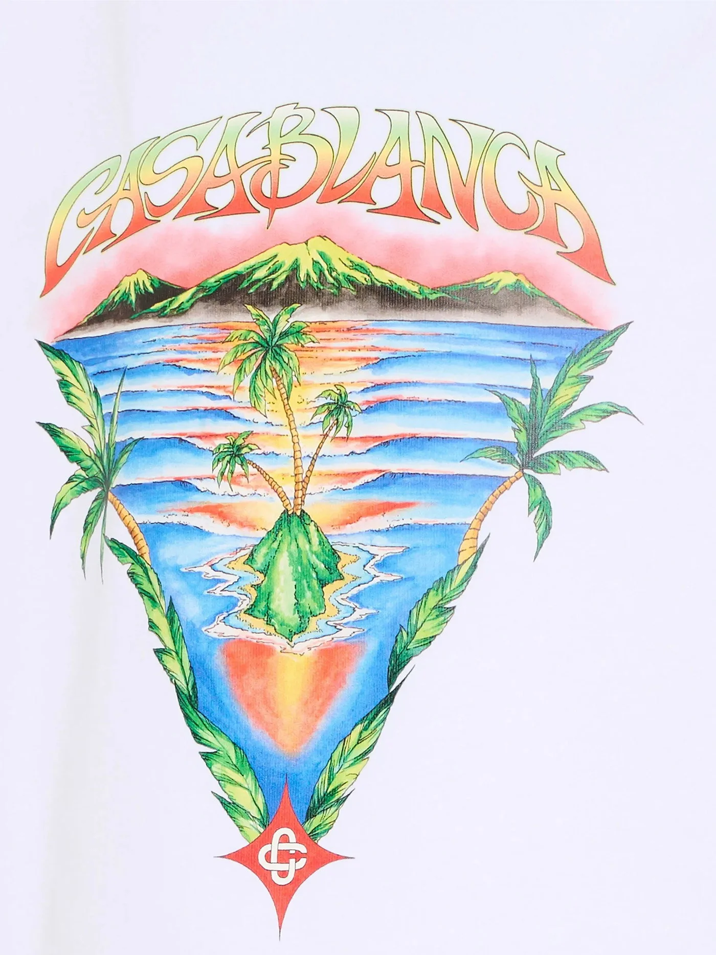 T-Shirt in white cotton - Image 3