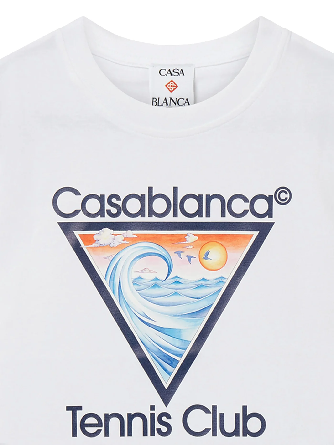 T-Shirt in white cotton - Image 3