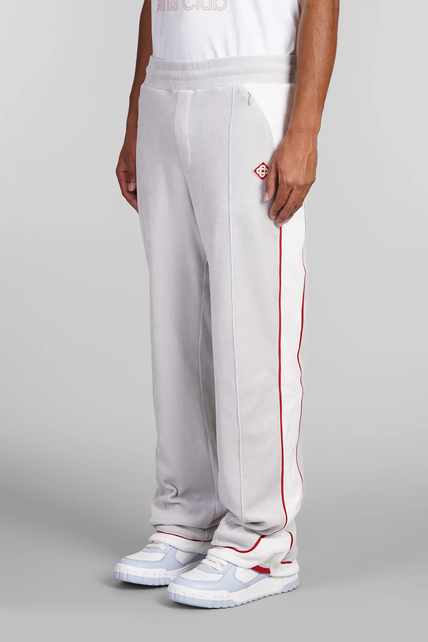 Pants in grey cotton - Image 4
