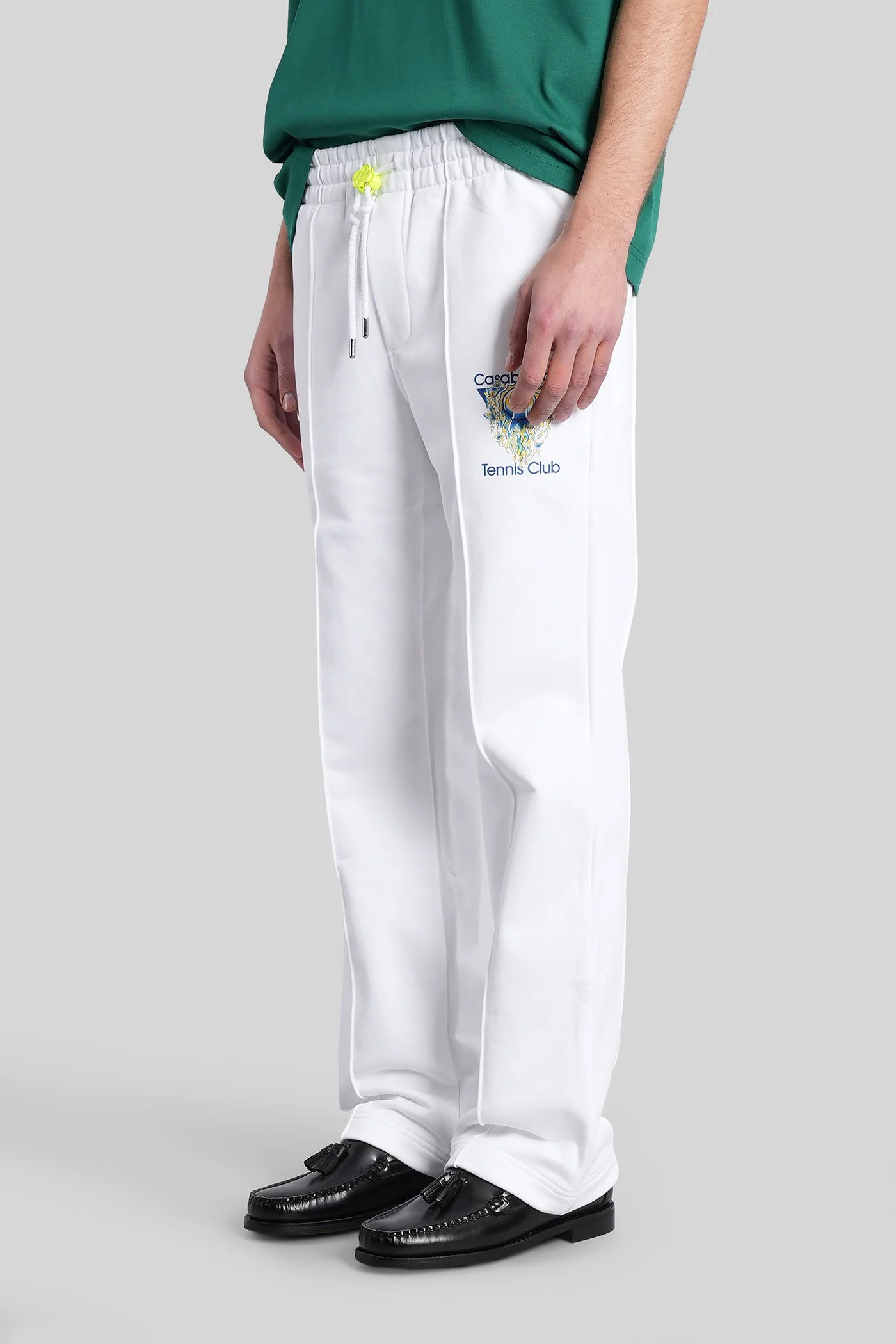 Pants in white cotton - Image 4
