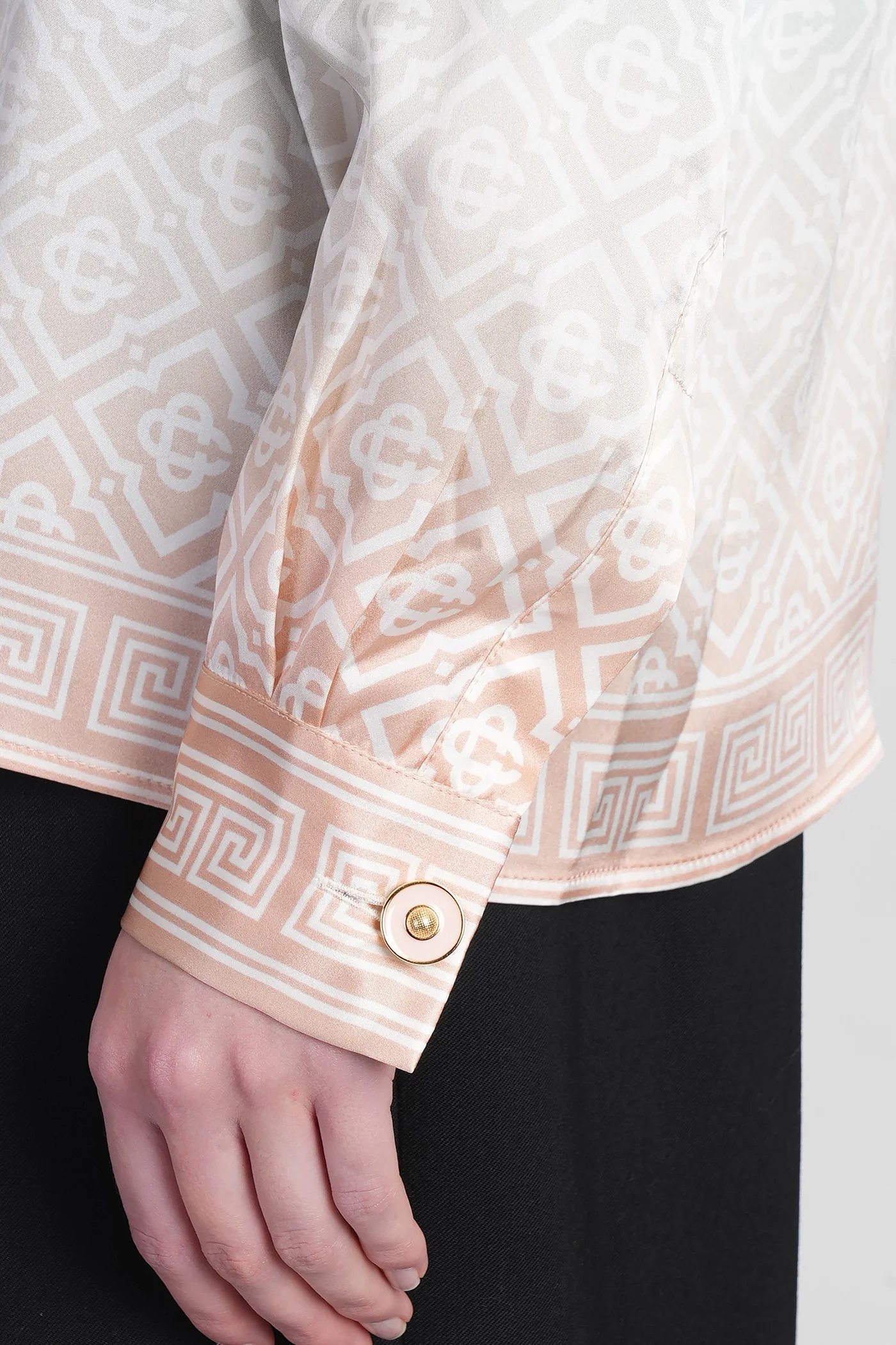Shirt in multicolor silk - Image 5