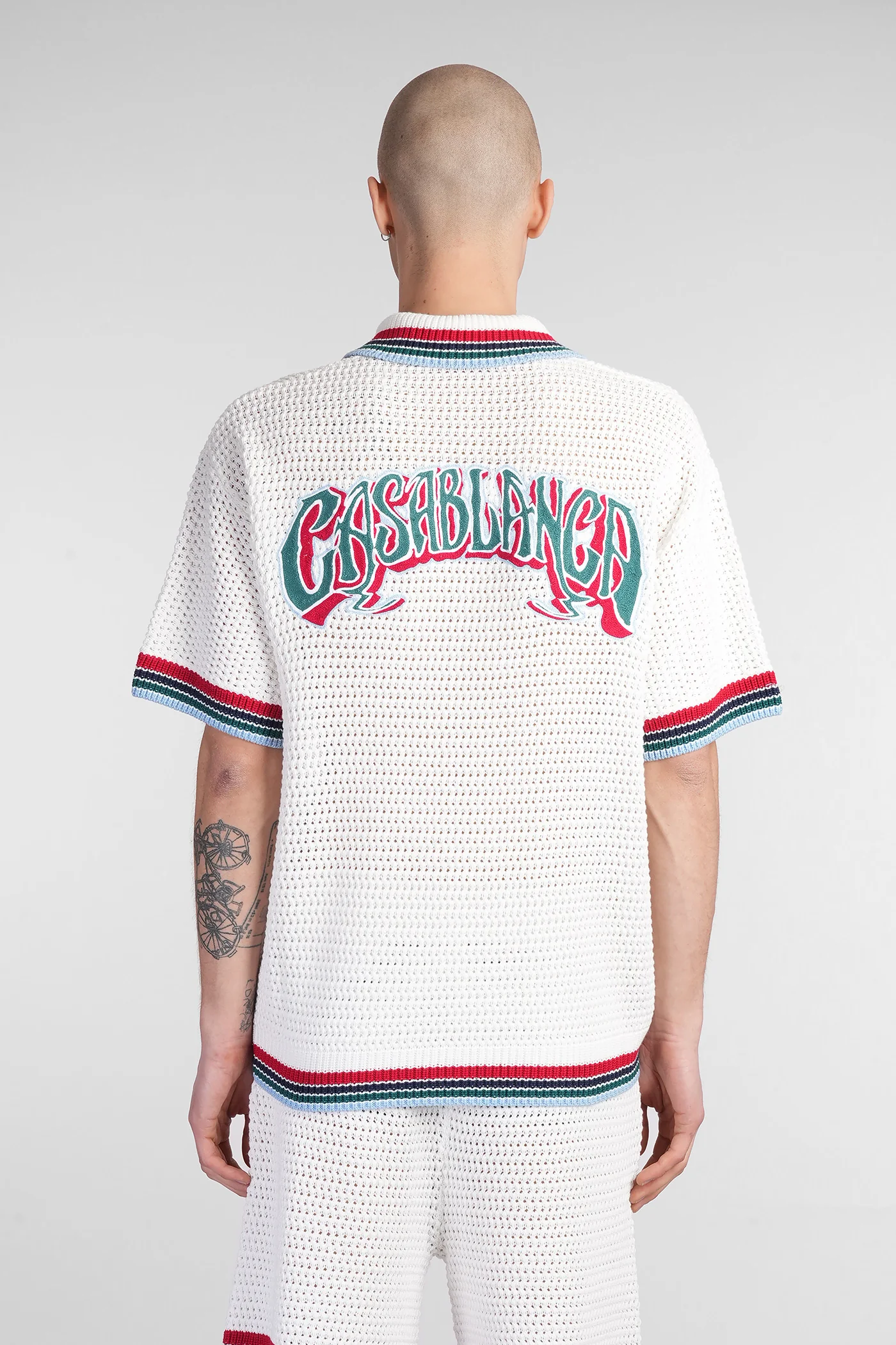 Shirt in white cotton - Image 3