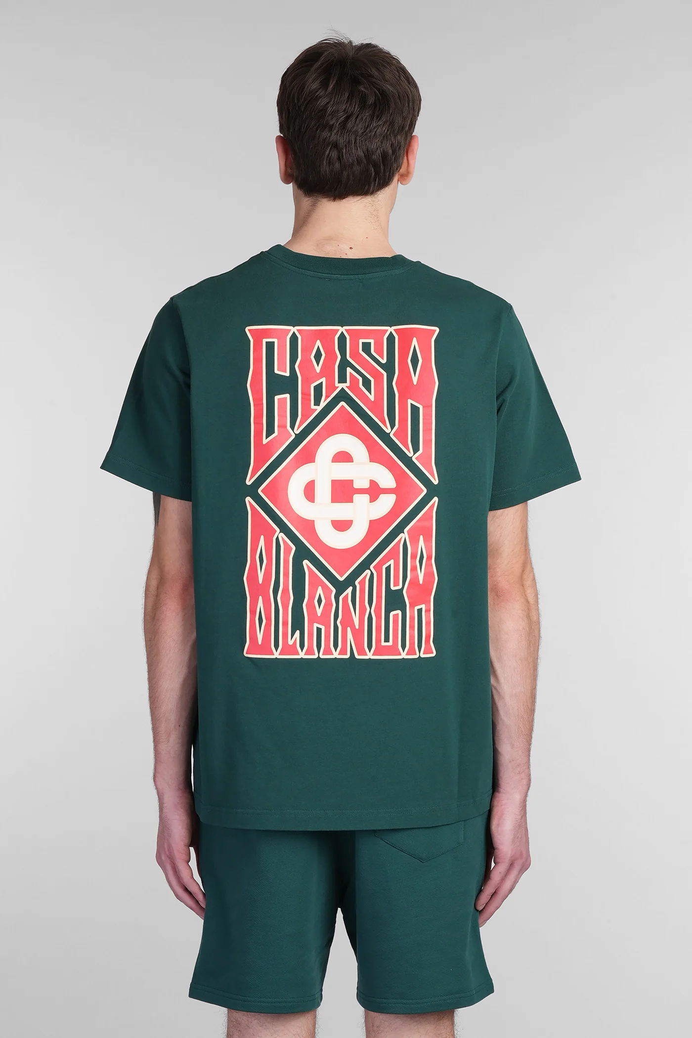 T-Shirt in green cotton - Image 3