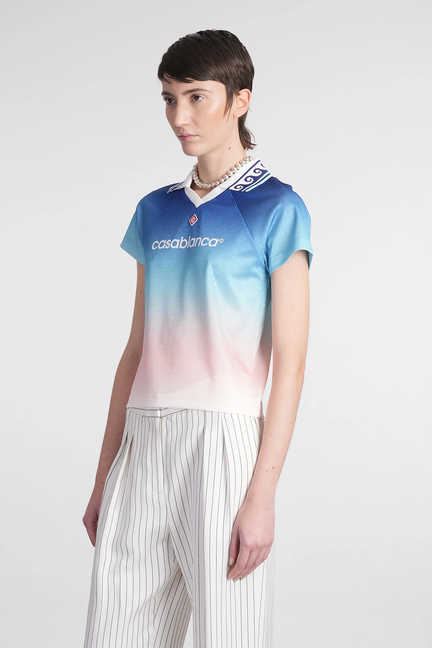 T-Shirt in multicolor polyester - Image 4