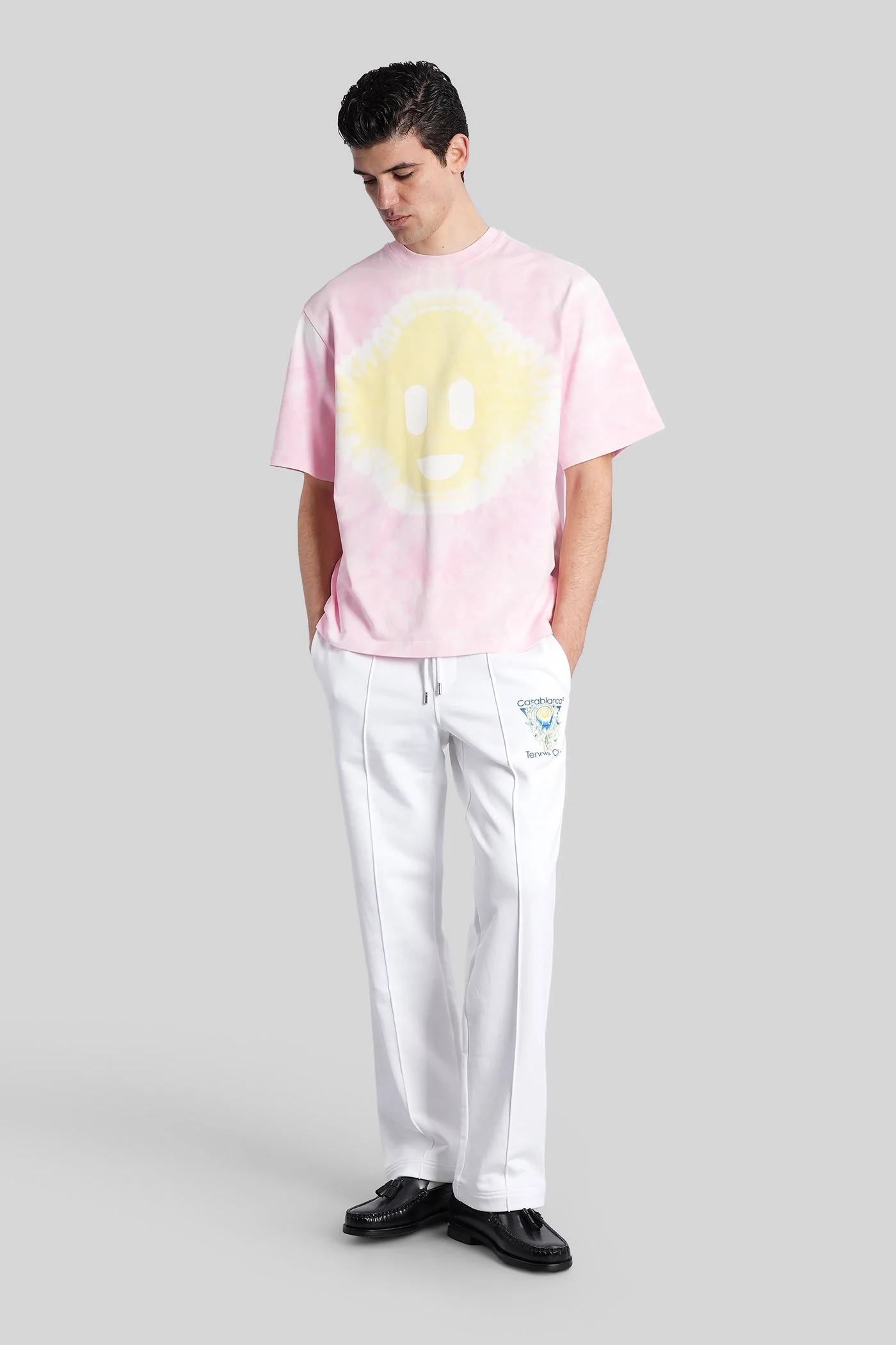 T-Shirt in rose-pink cotton - Image 2
