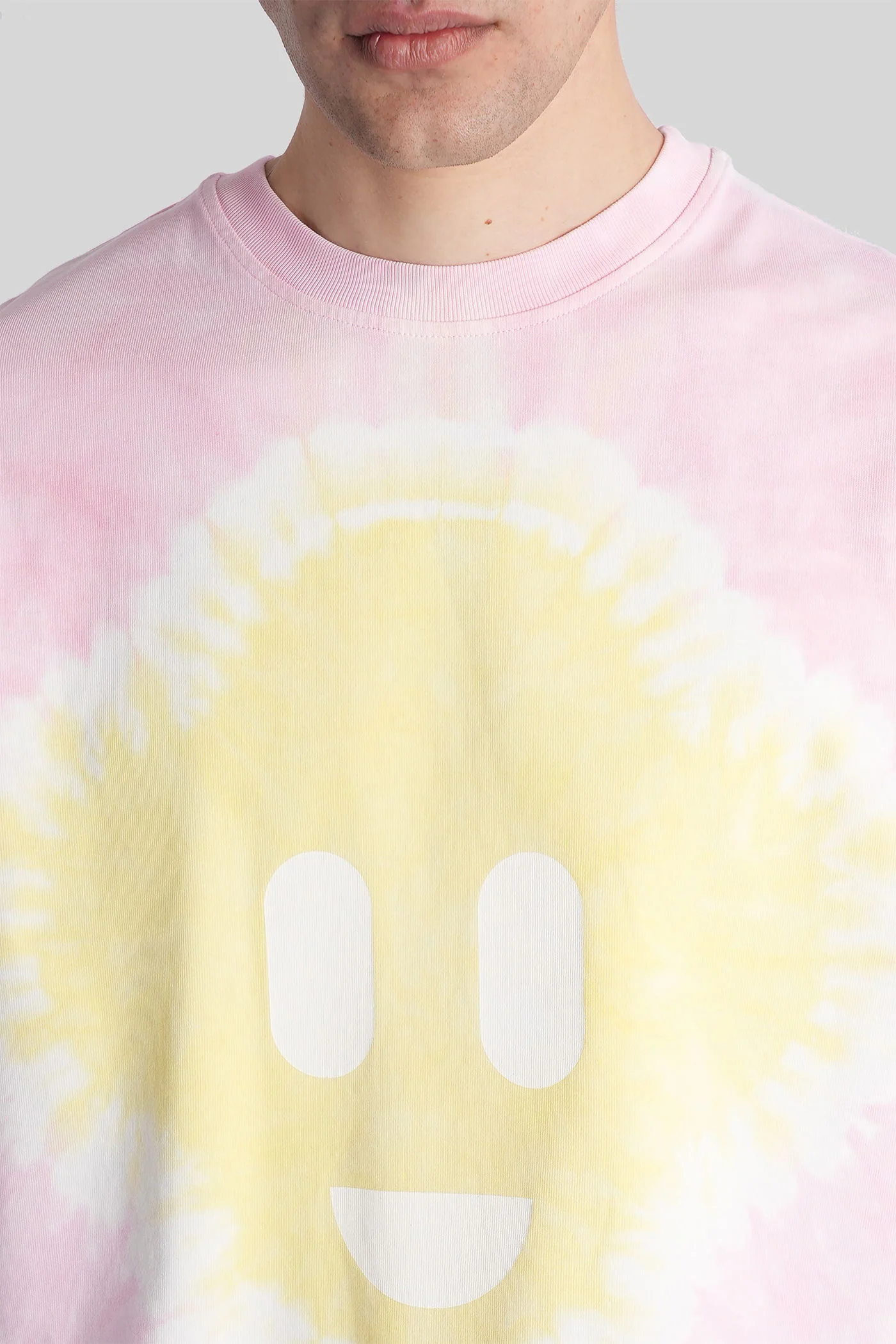 T-Shirt in rose-pink cotton - Image 5