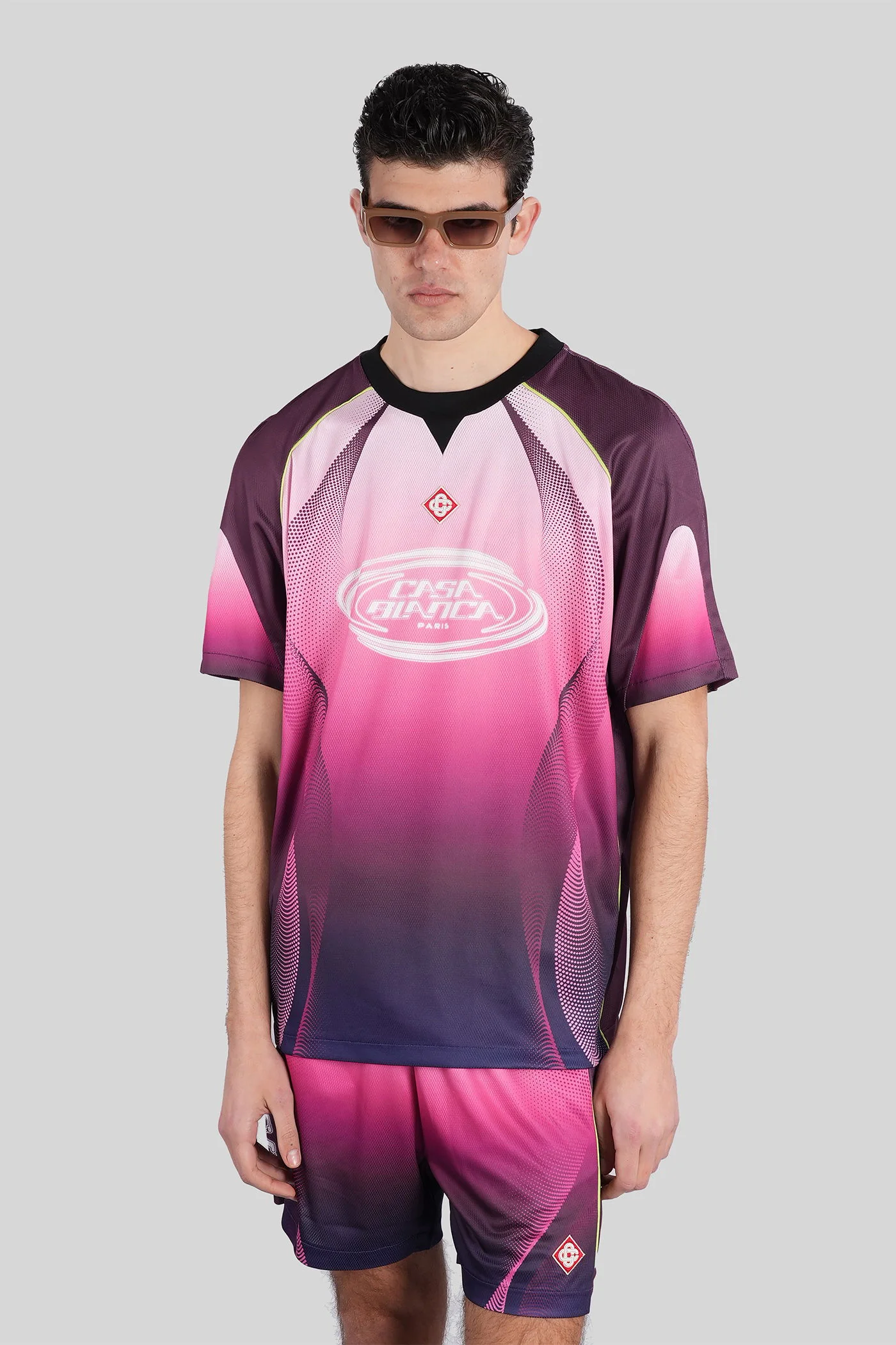 T-Shirt in Viola polyester