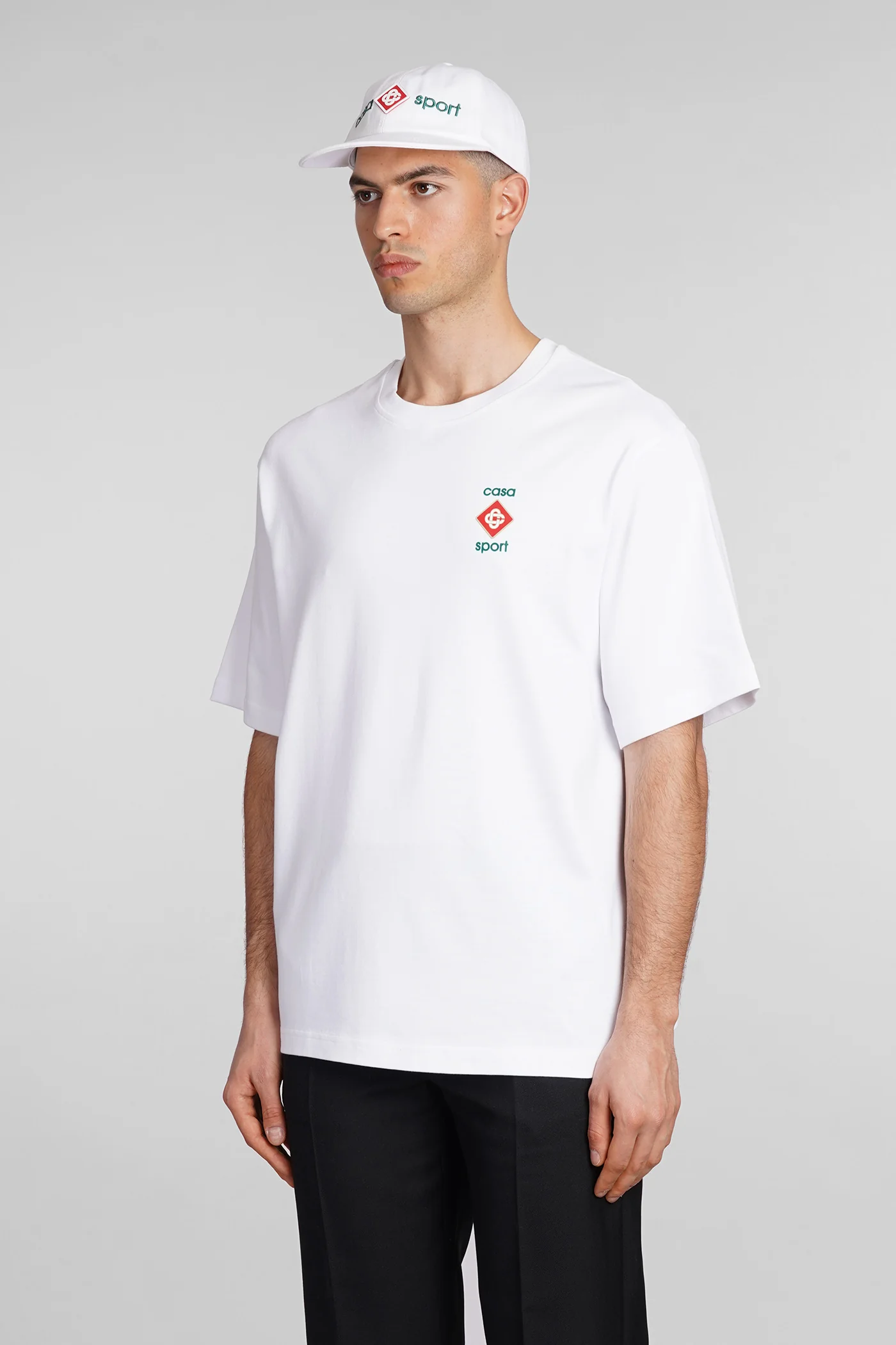 T-Shirt in white cotton - Image 4