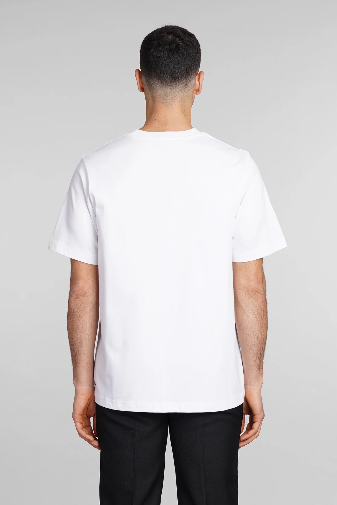 T-Shirt in white cotton - Image 3