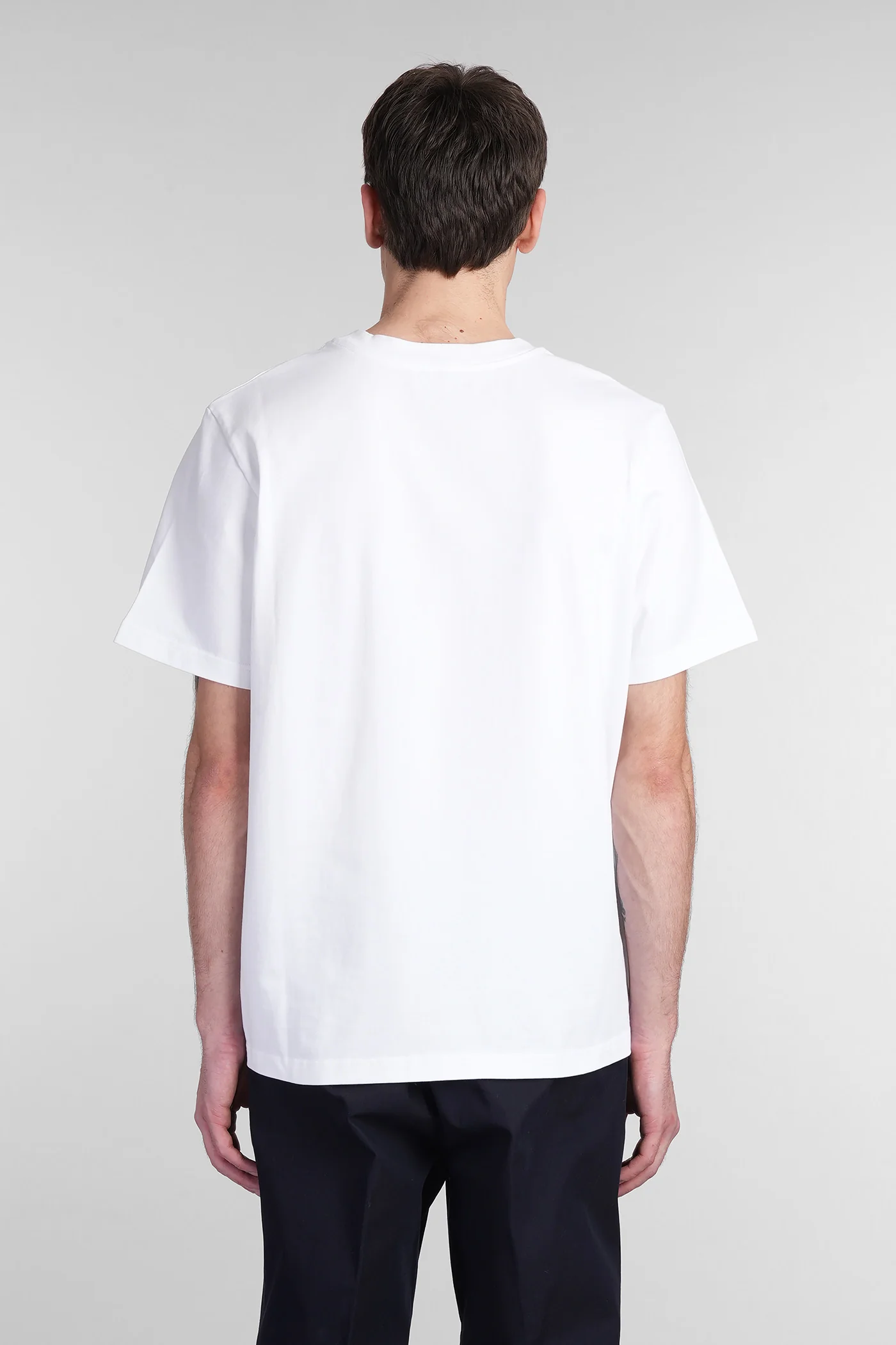 T-Shirt in white cotton - Image 3