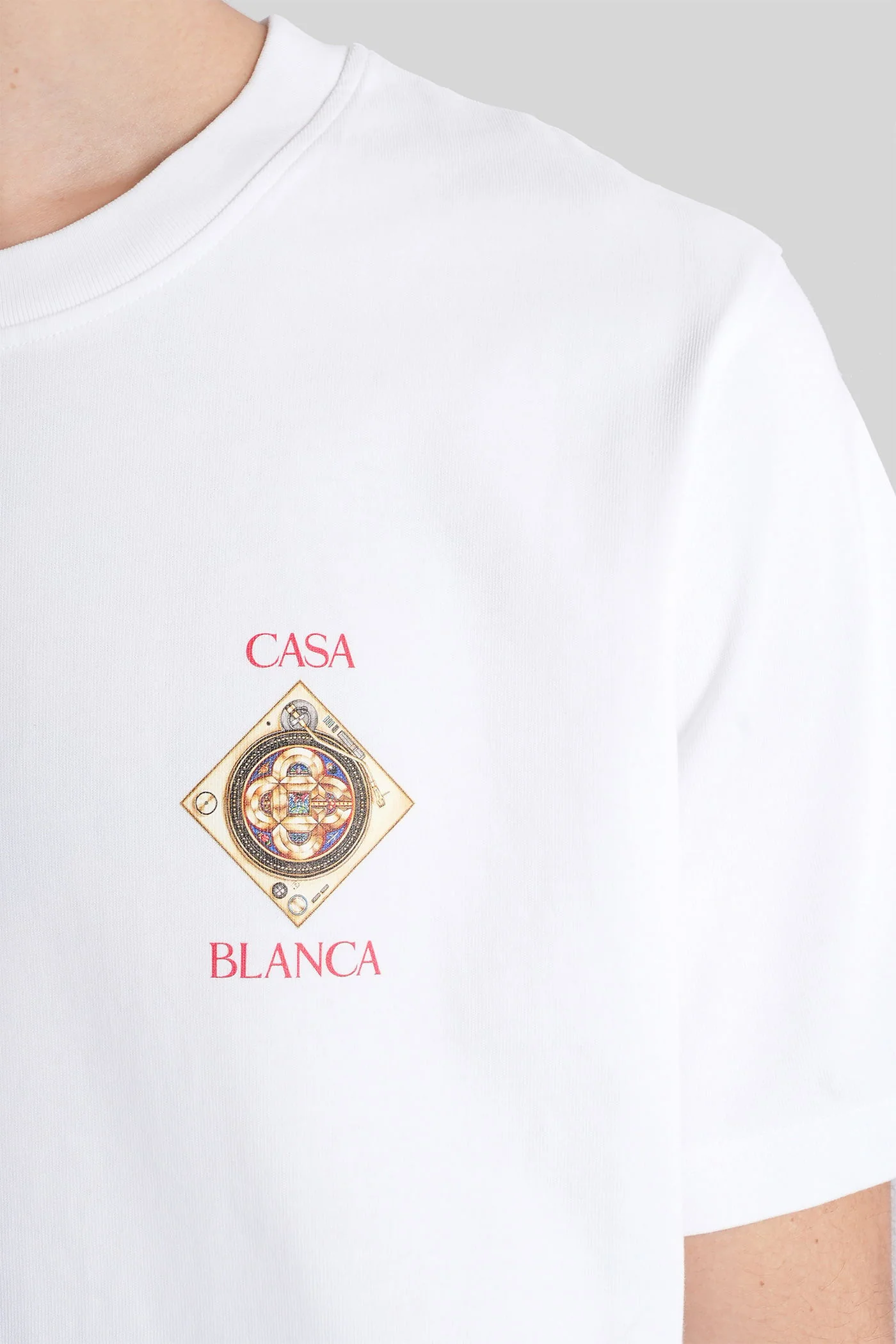 T-Shirt in white cotton - Image 5