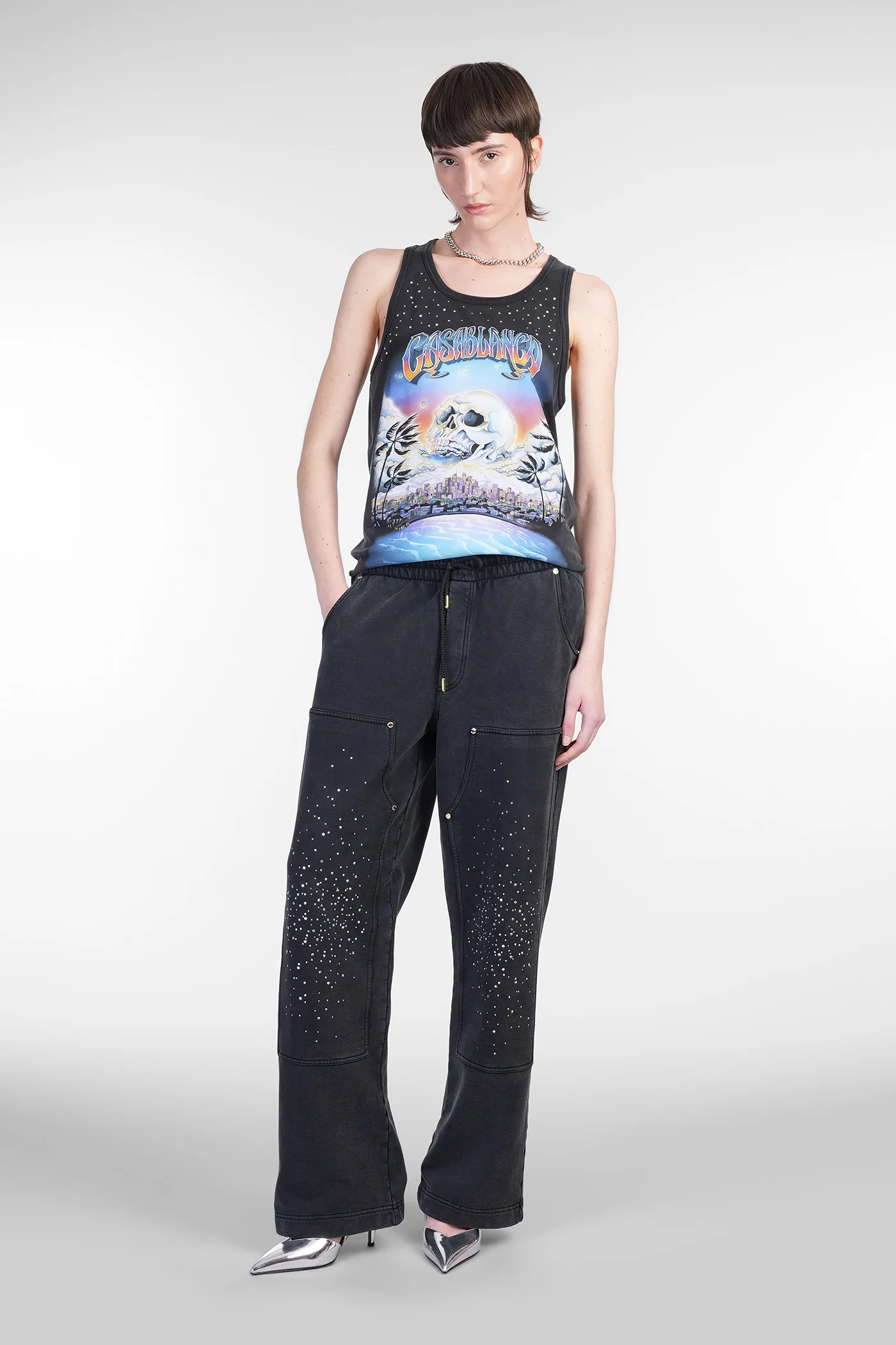 Topwear in black cotton - Image 2