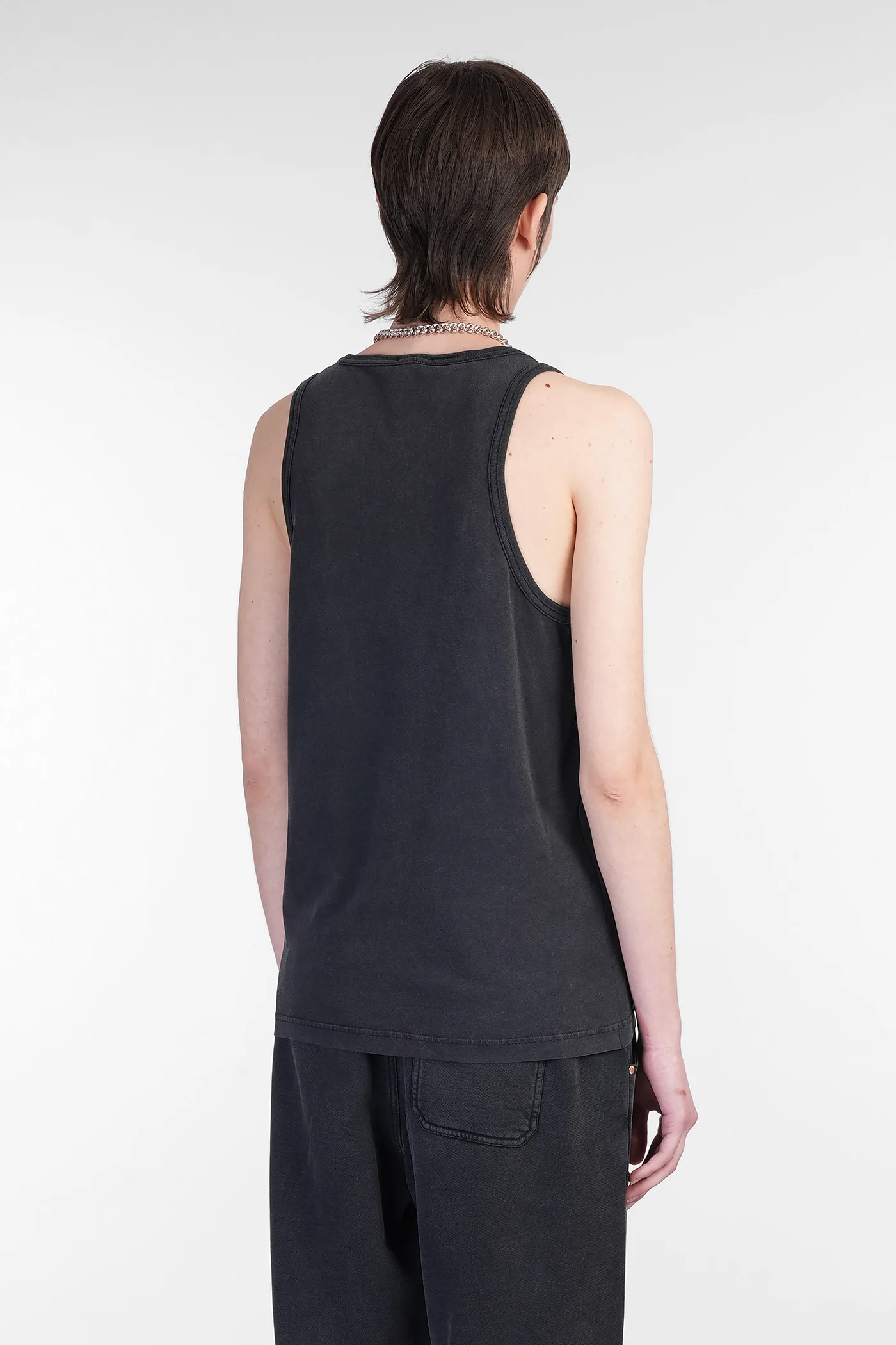 Topwear in black cotton - Image 3