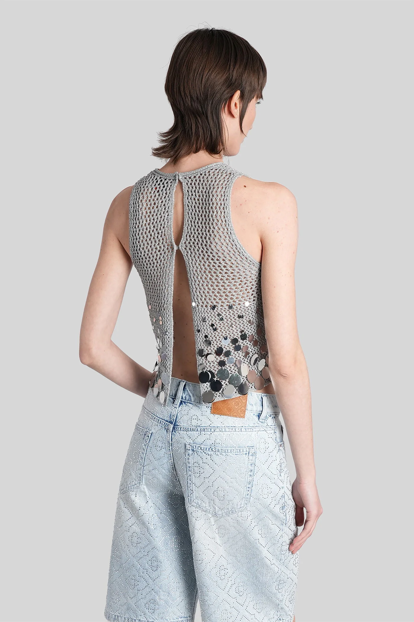 Topwear in grey cotton - Image 3