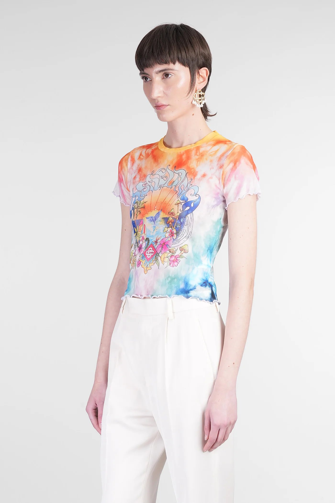 Topwear in multicolor polyester - Image 4