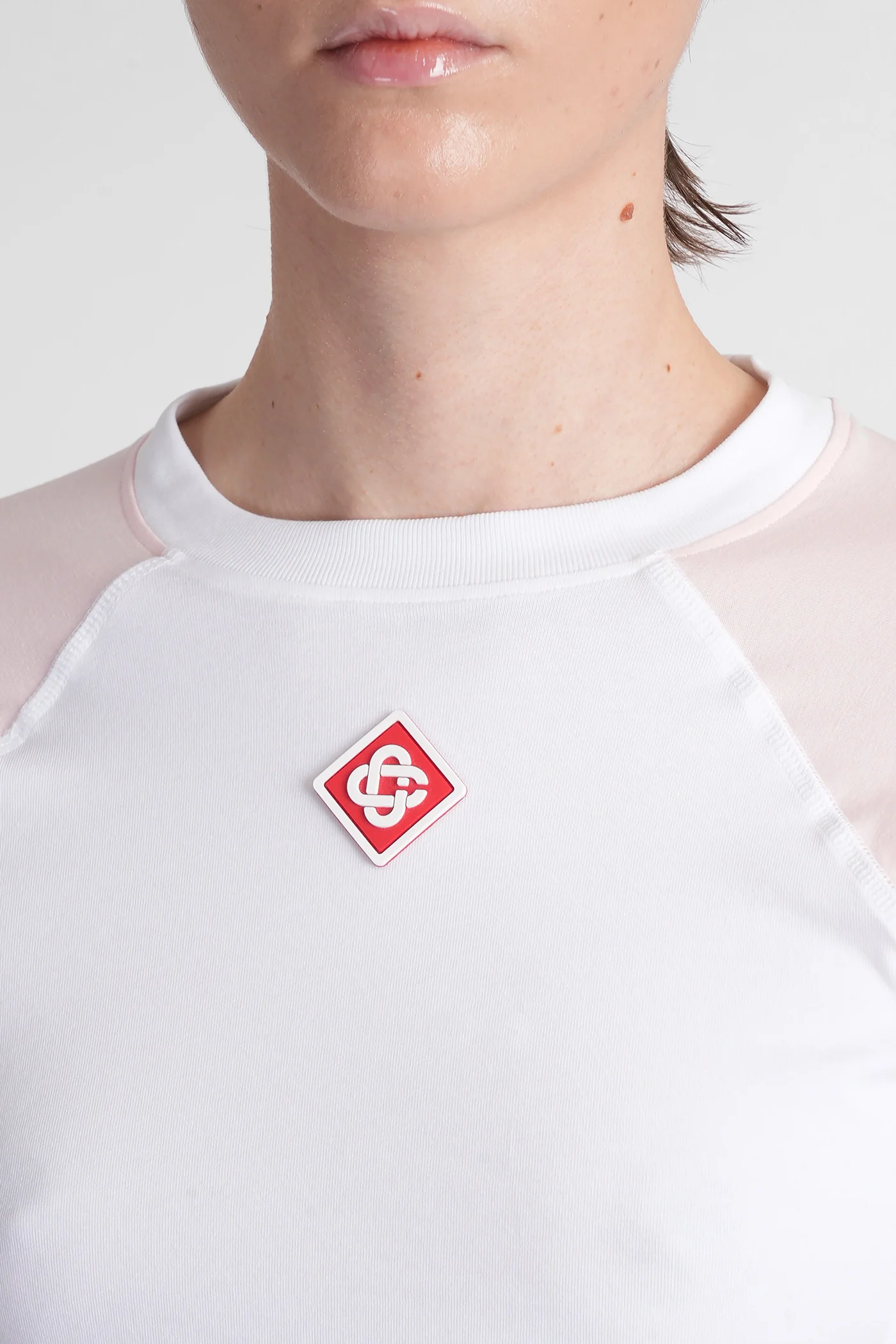 Topwear in white cotton - Image 5