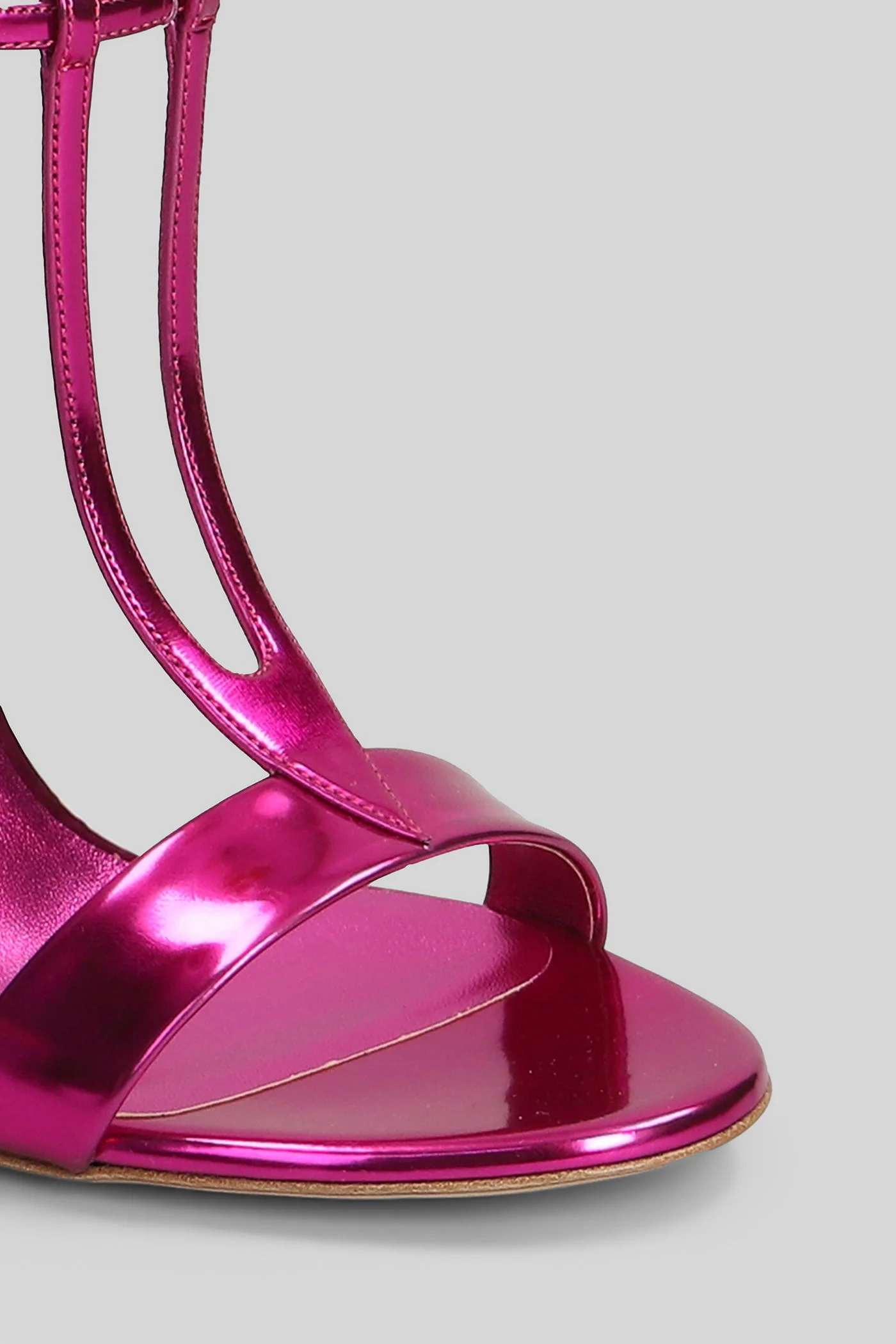 Blade interstellar Sandals in fuxia leather - Image 5