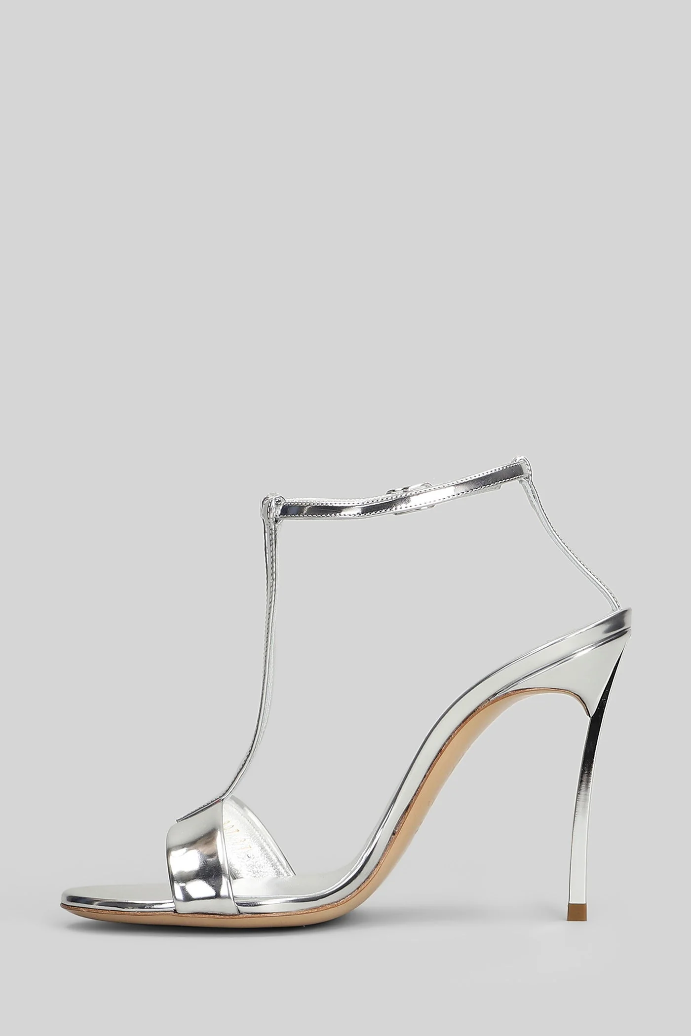 Blade interstellar Sandals in silver leather - Image 3