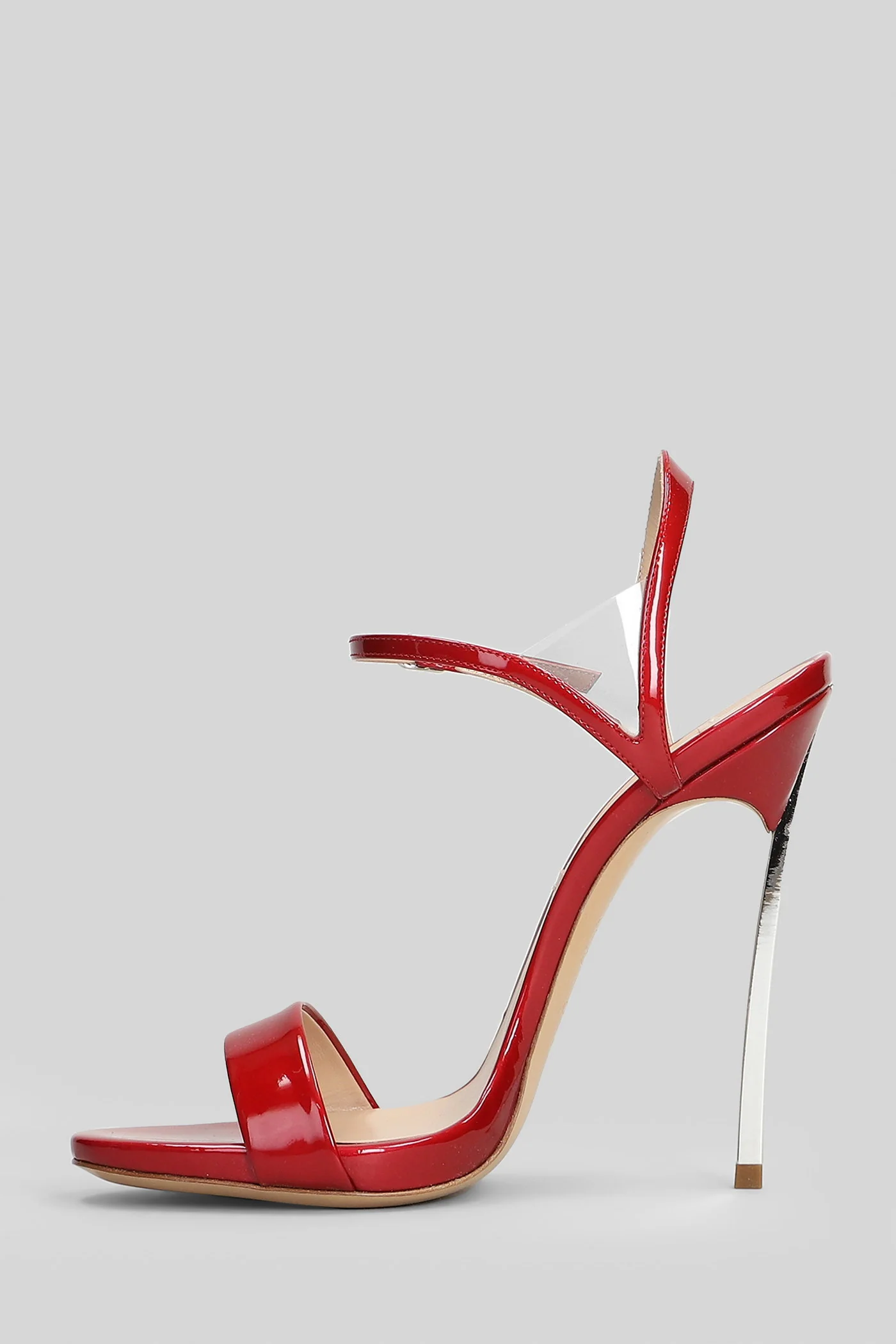 Blade v celebrity Sandals in red patent leather - Image 3