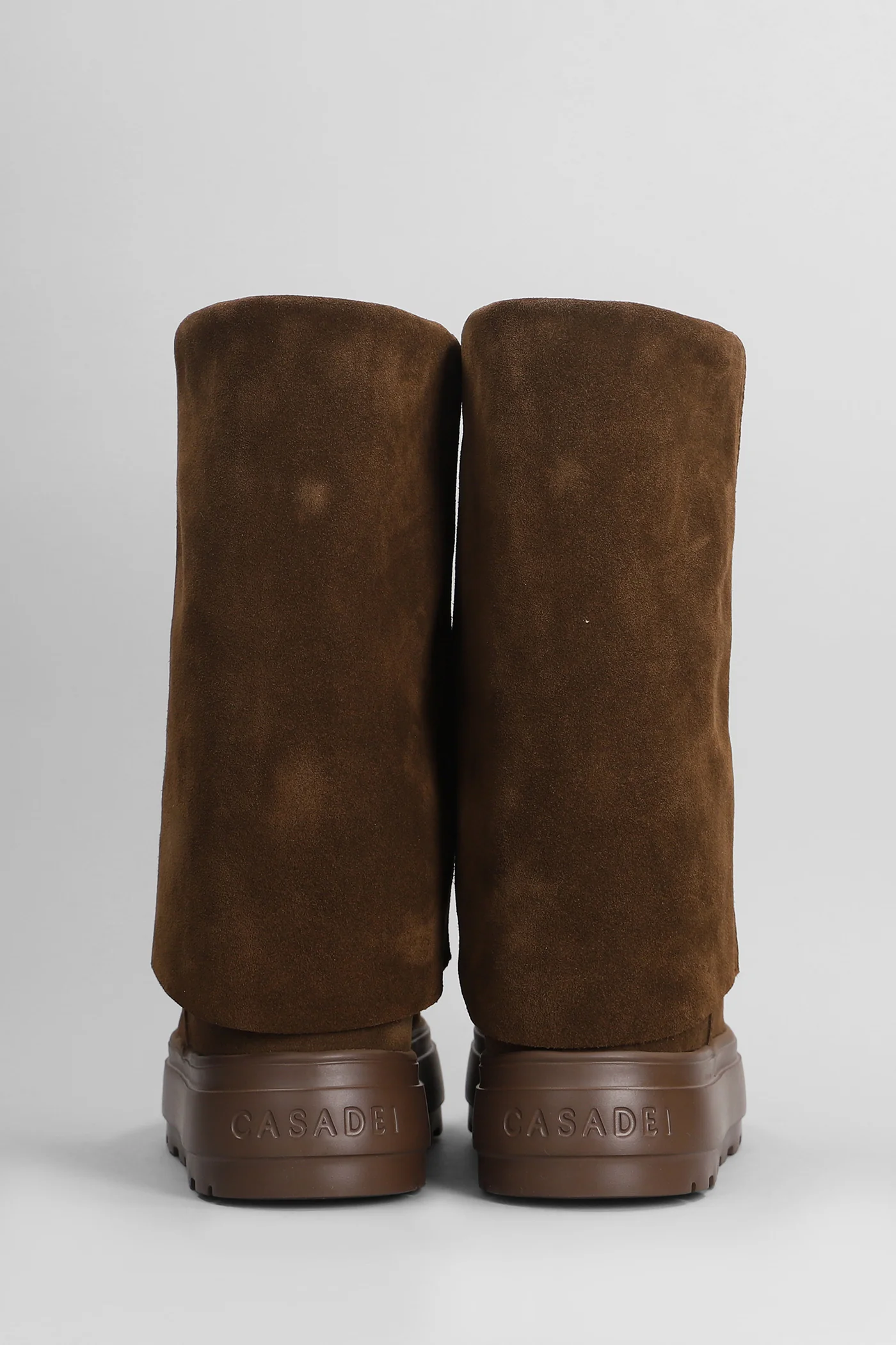 New double face Ankle boots in leather color suede - Image 4